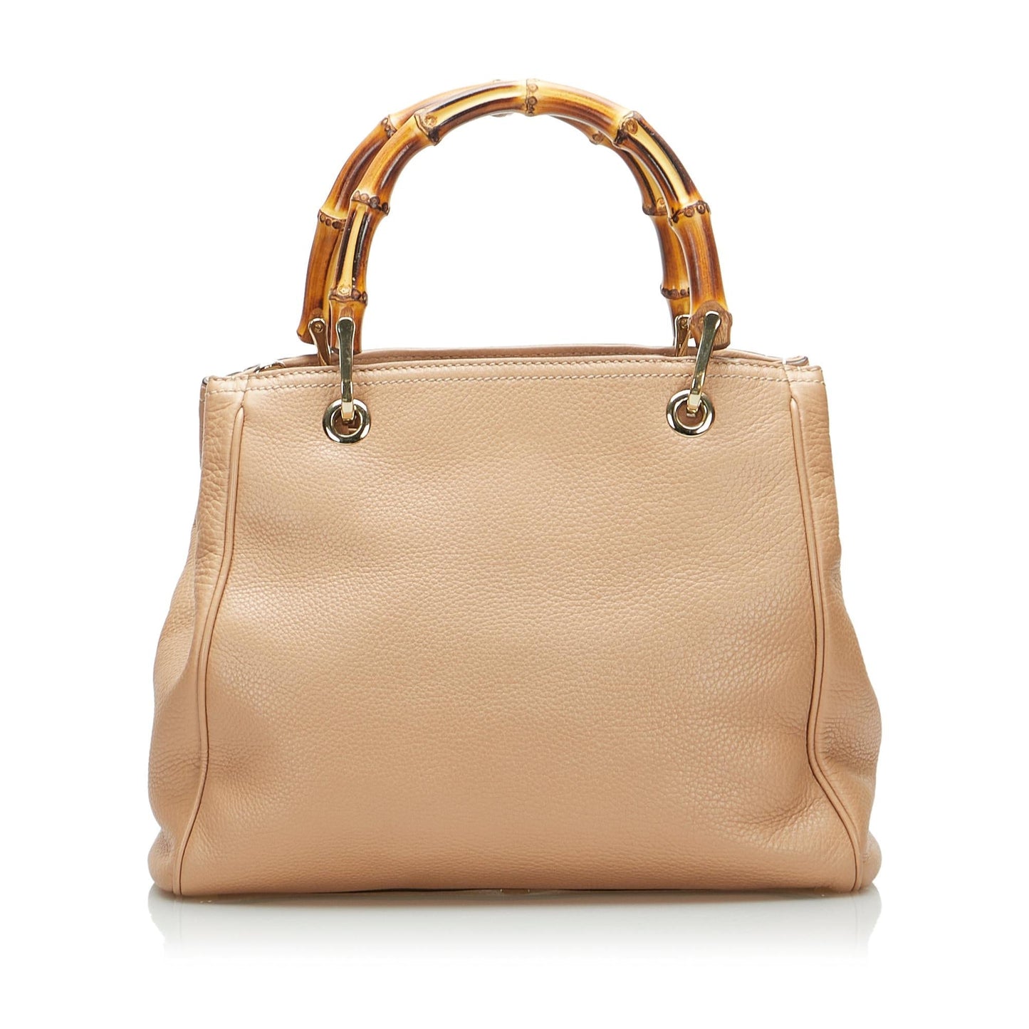 Gucci Bamboo Shopper SHG-wETOVw Calf Brown Satchel Bag