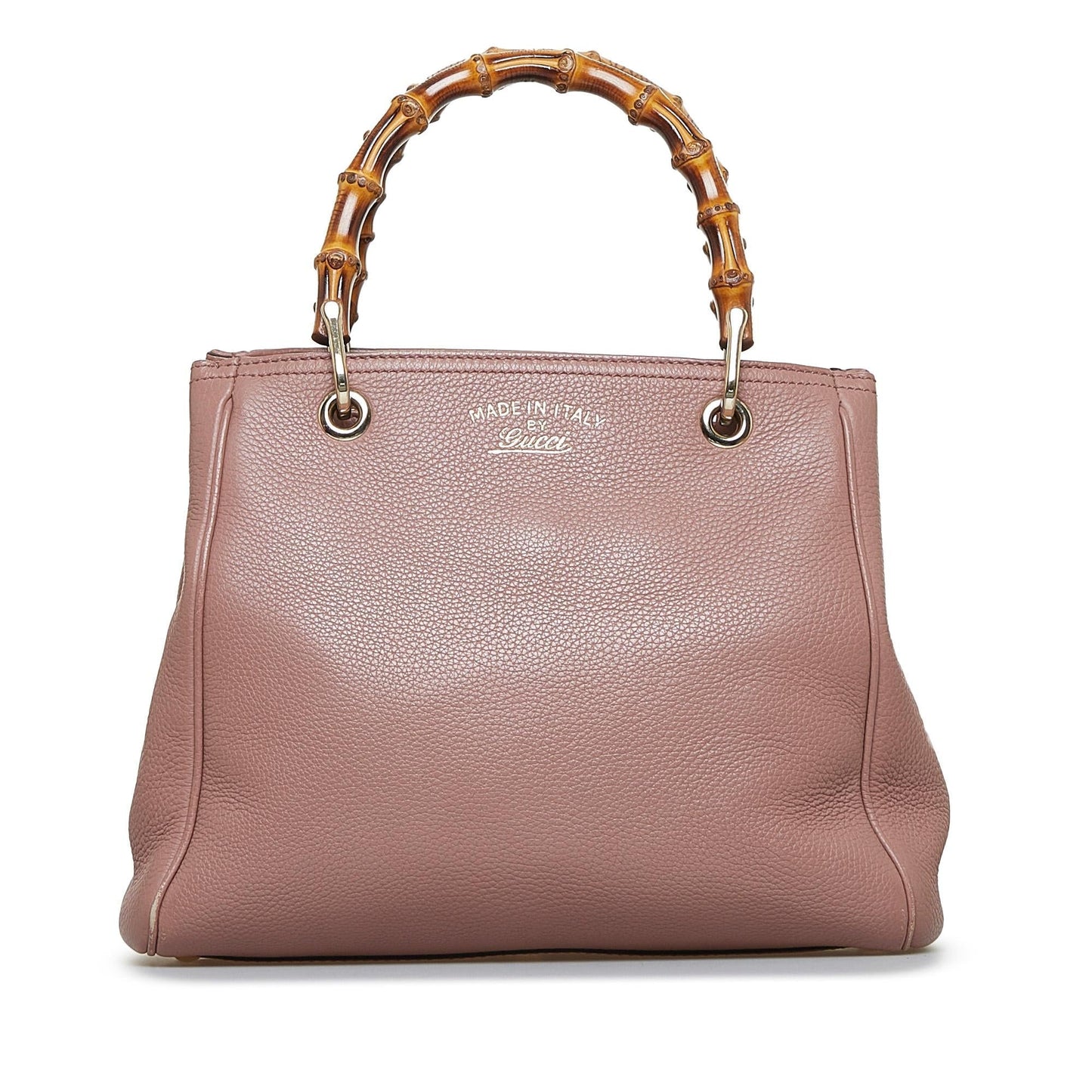 Gucci Bamboo Shopper SHG-eQpxaN Calf Brown Satchel Bag