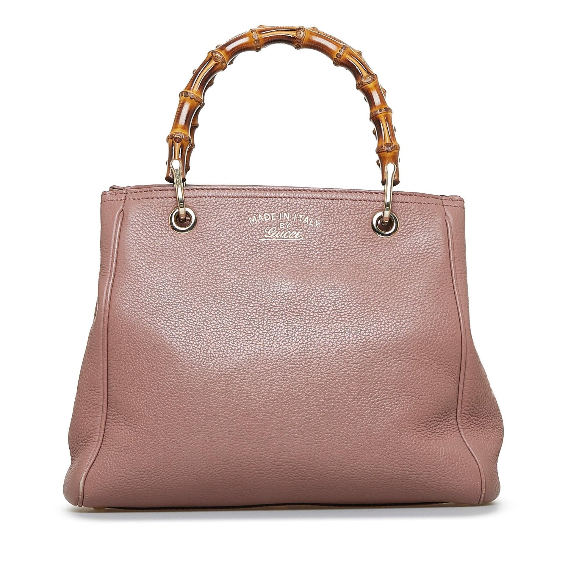 Gucci Bamboo Shopper SHG-eQpxaN Calf Brown Satchel Bag