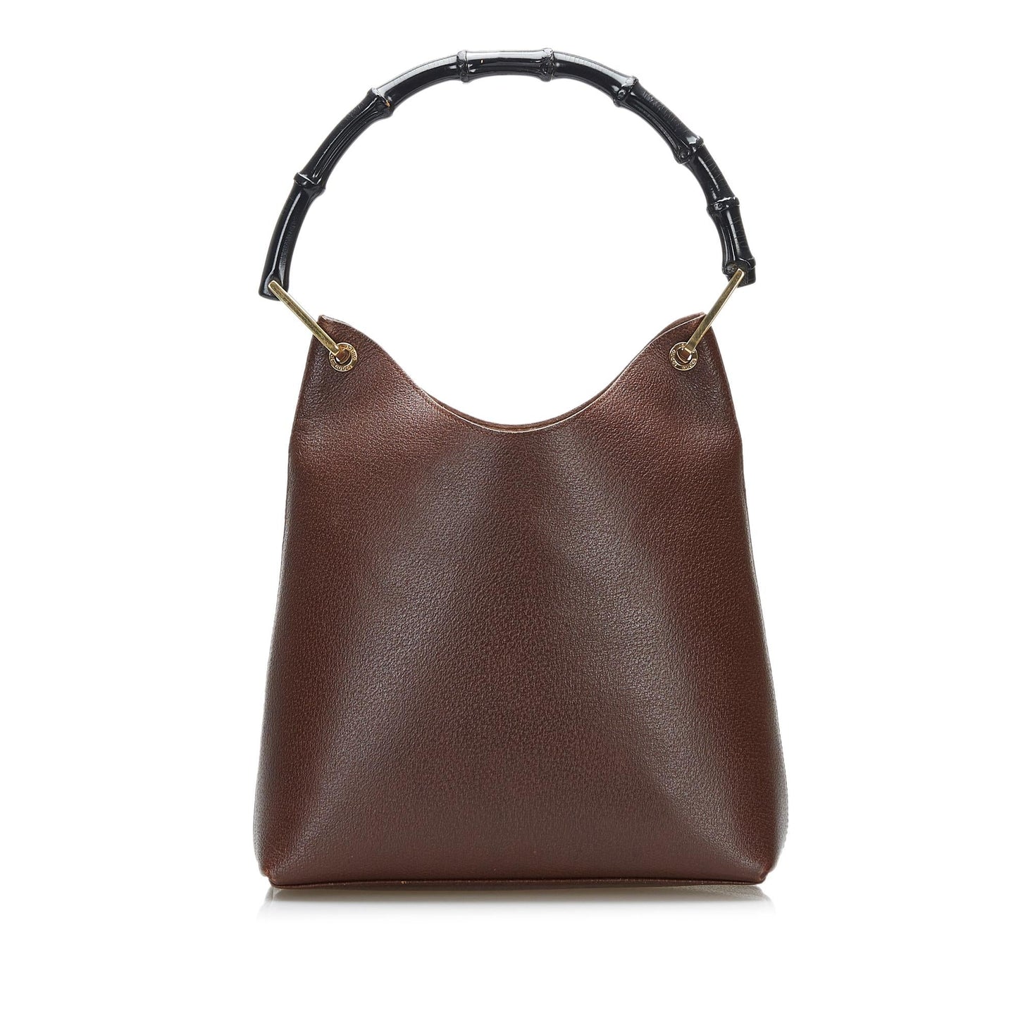 Gucci Bamboo SHG-yS4VE5 Calf Brown Shoulder Bag
