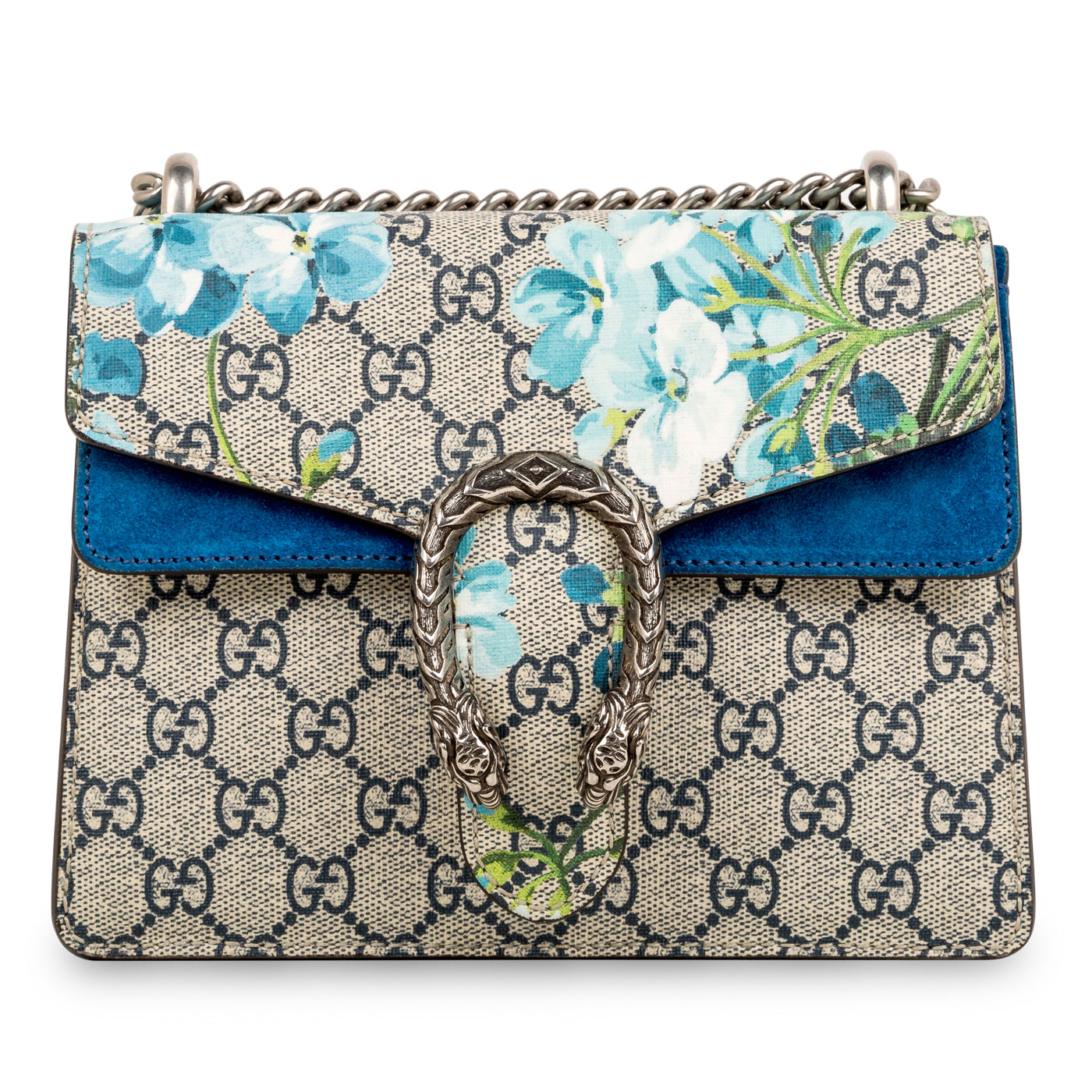 Gucci Dionysus Supreme Bag Blooms Mini Crossbody Bag Bag Blooms