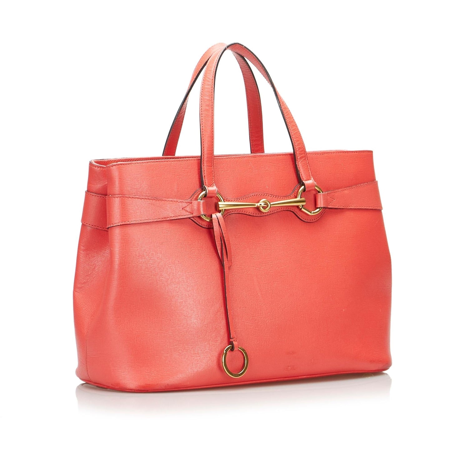 Gucci Bright Bit SHG-YQFkcD Calf Orange Satchel Bag