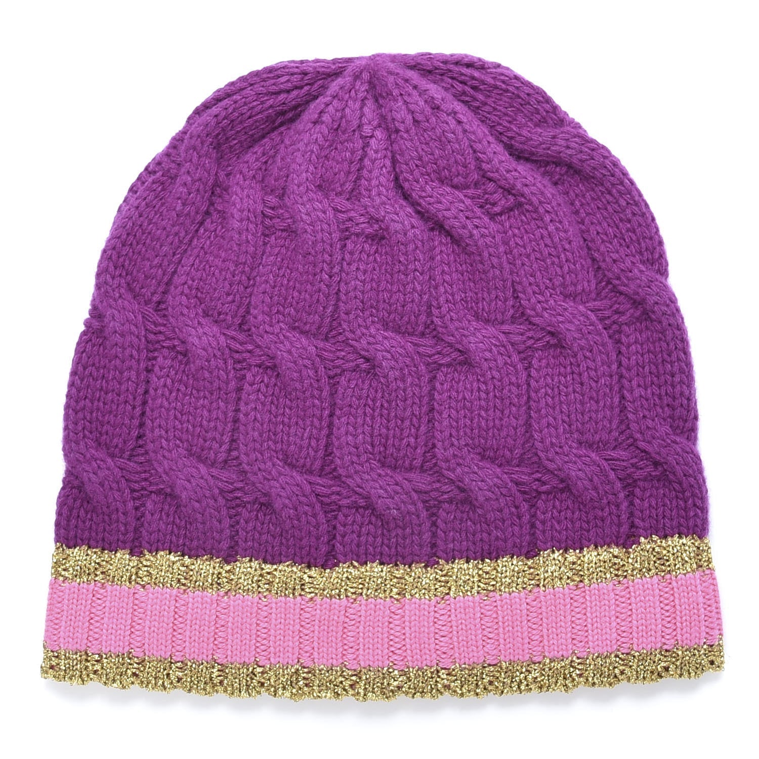 Gucci Cable Knit Beanie Hat