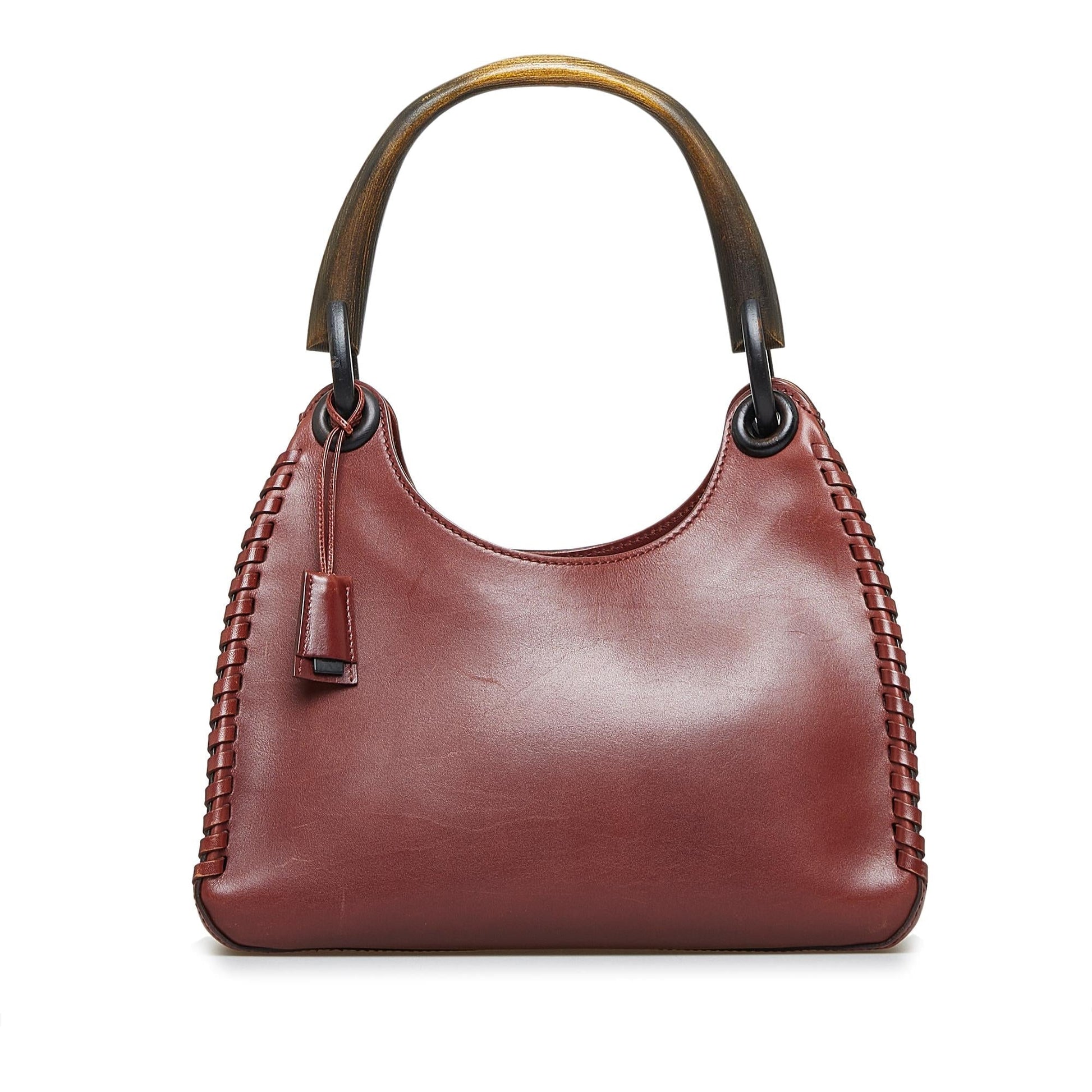 Gucci SHG-gre6J3 Leather Calf Brown Satchel Bag
