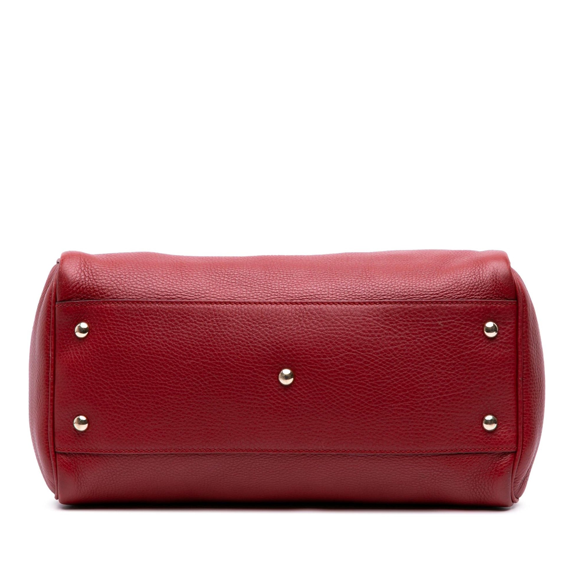 Gucci Bamboo Shopper Boston Calfskin Tote Bag