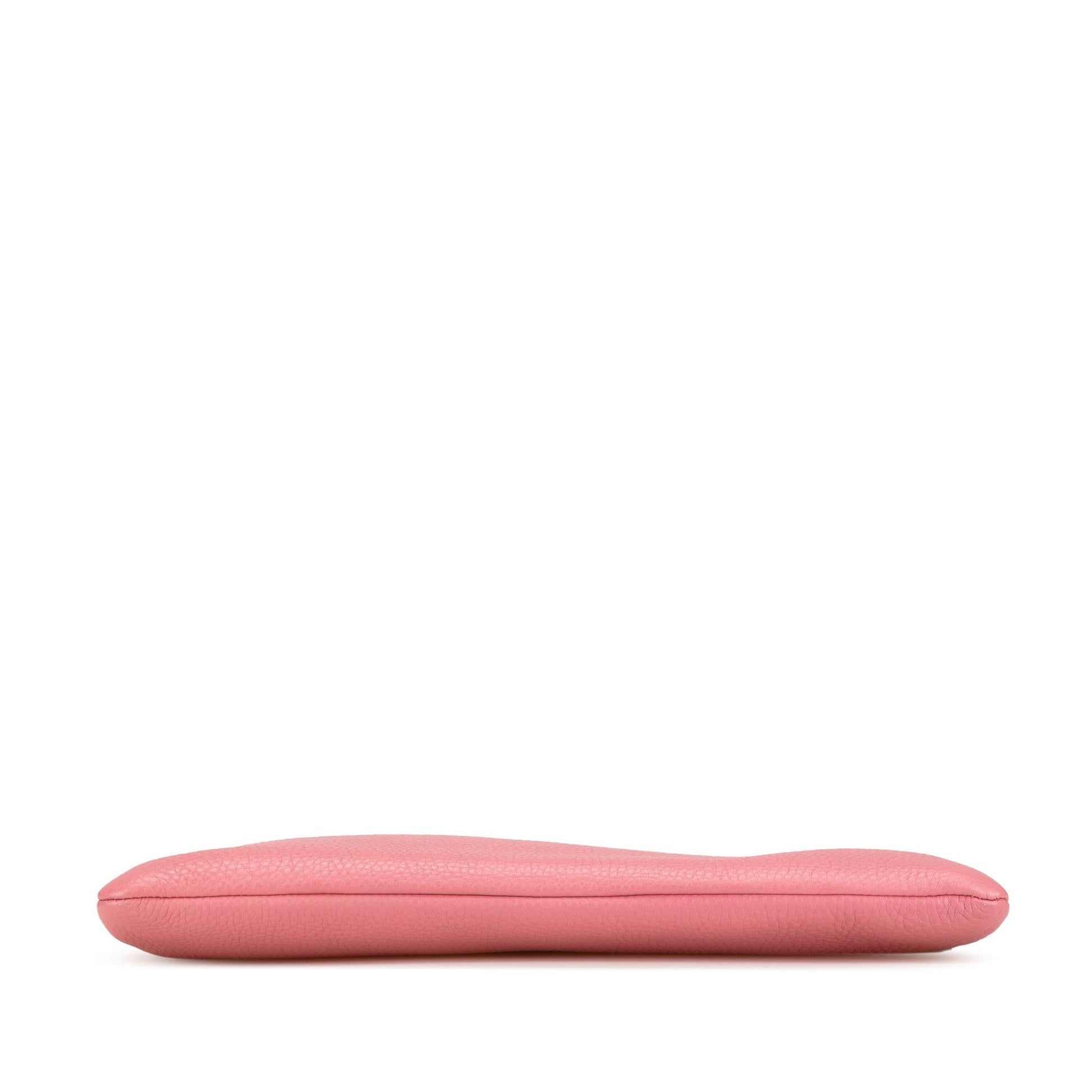 Gucci Bamboo Tassel Calf Calfskin Pink Clutch Bag Clutch 2