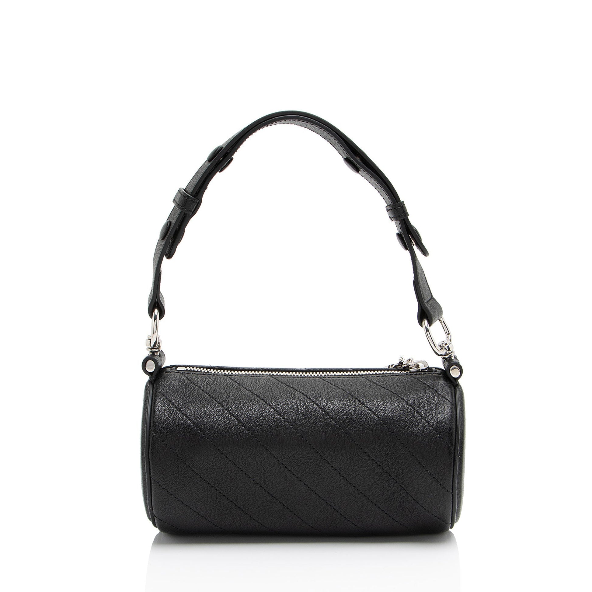Gucci Blondie Barrel Calfskin Black Mini Shoulder Bag Bag 1