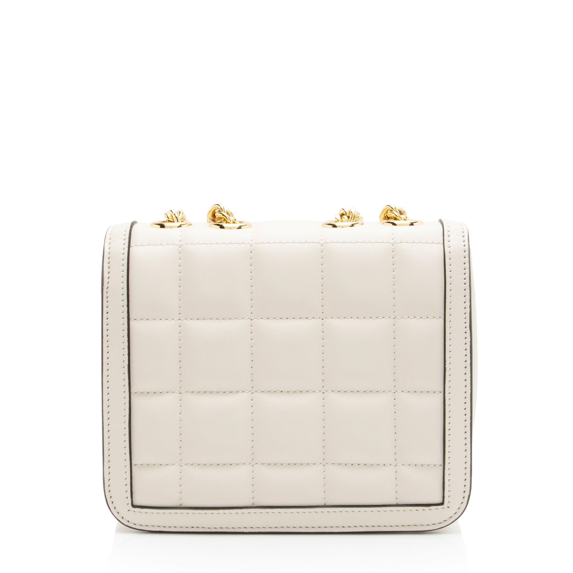 Gucci Deco Calfskin White Mini Crossbody Bag