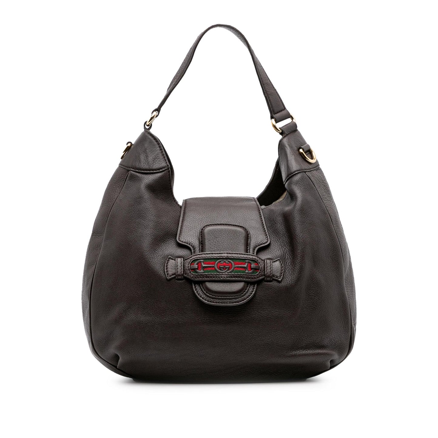 Gucci Dressage Calfskin Shoulder Bag