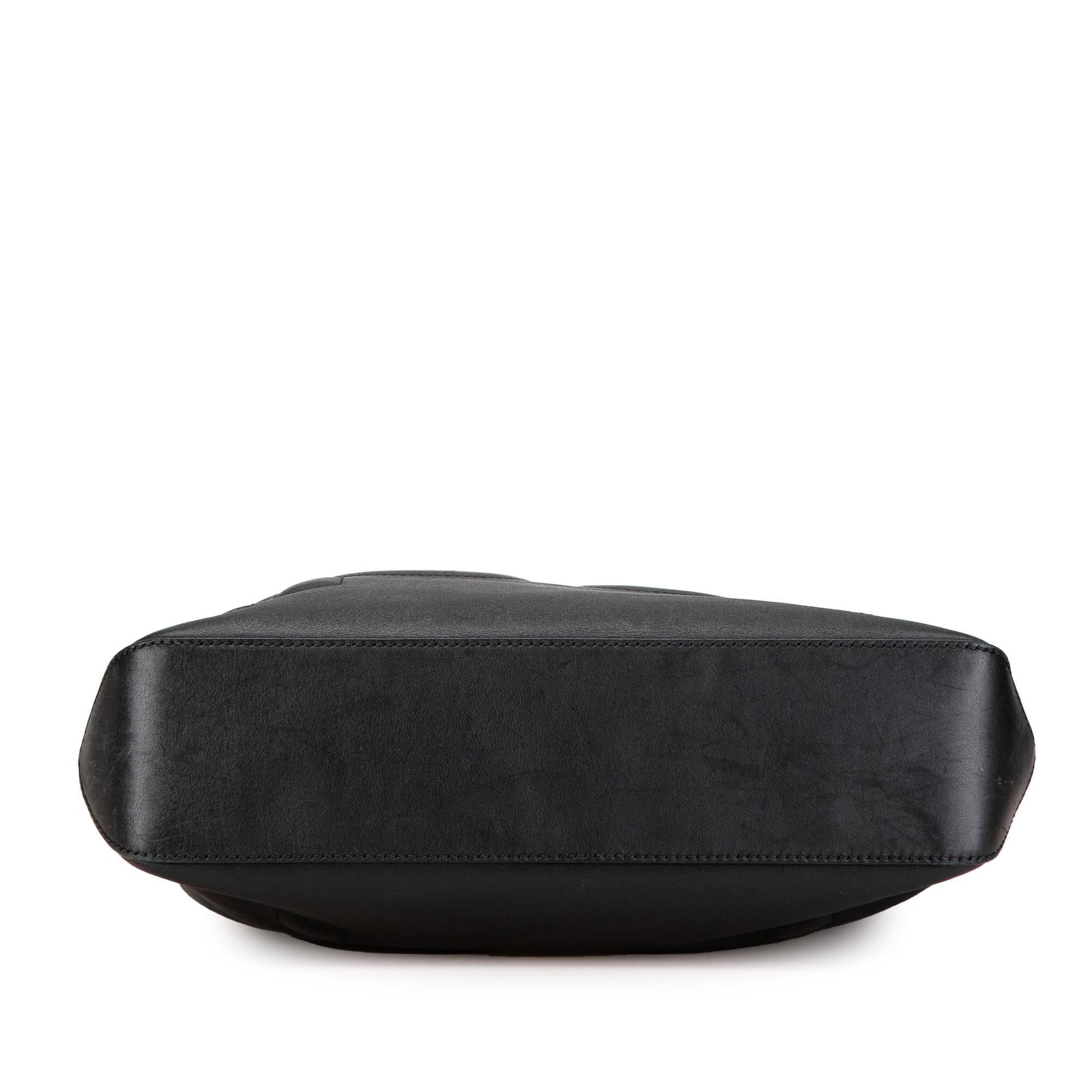 Gucci GG Apollo Calf Calfskin Black Shoulder Bag