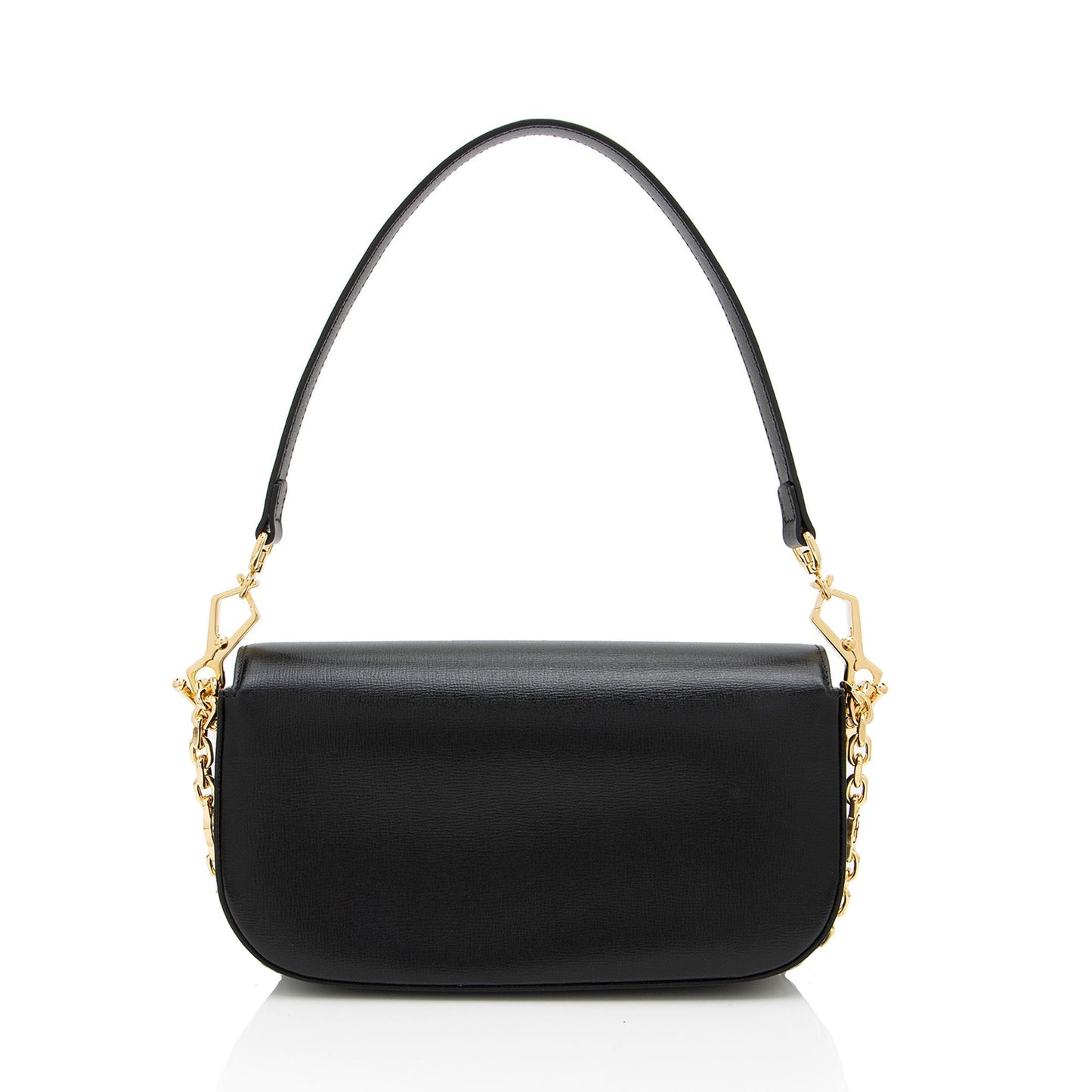 Gucci Horsebit Calfskin Black Small Shoulder Bag