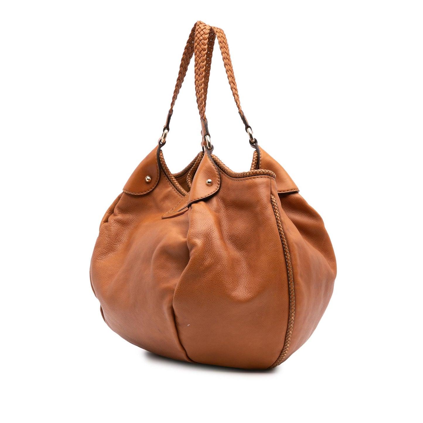 Gucci Marrakech Calf Calfskin Brown Tote Bag