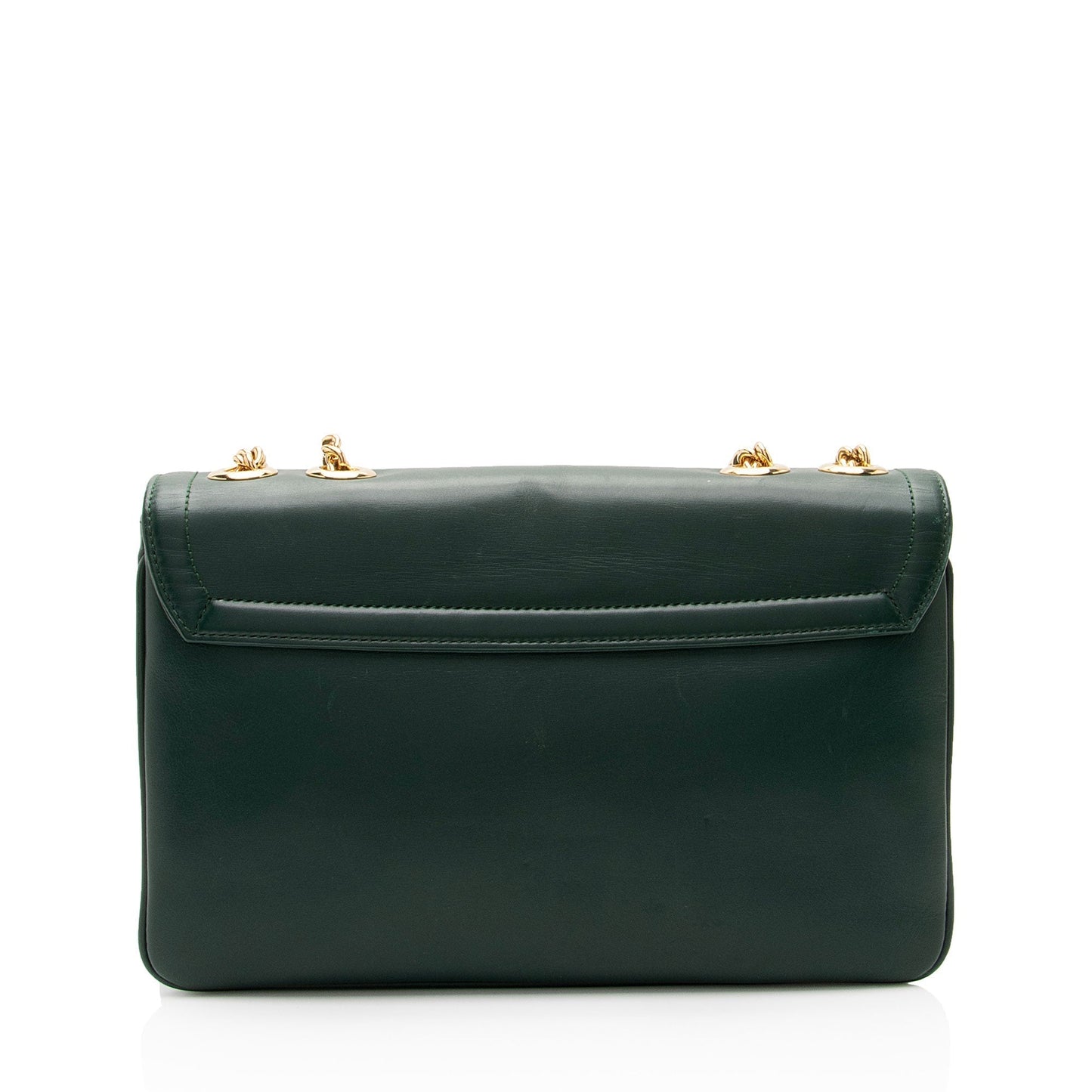 Gucci Rajah SHF-FDKT5l Calfskin Green Medium Shoulder Bag