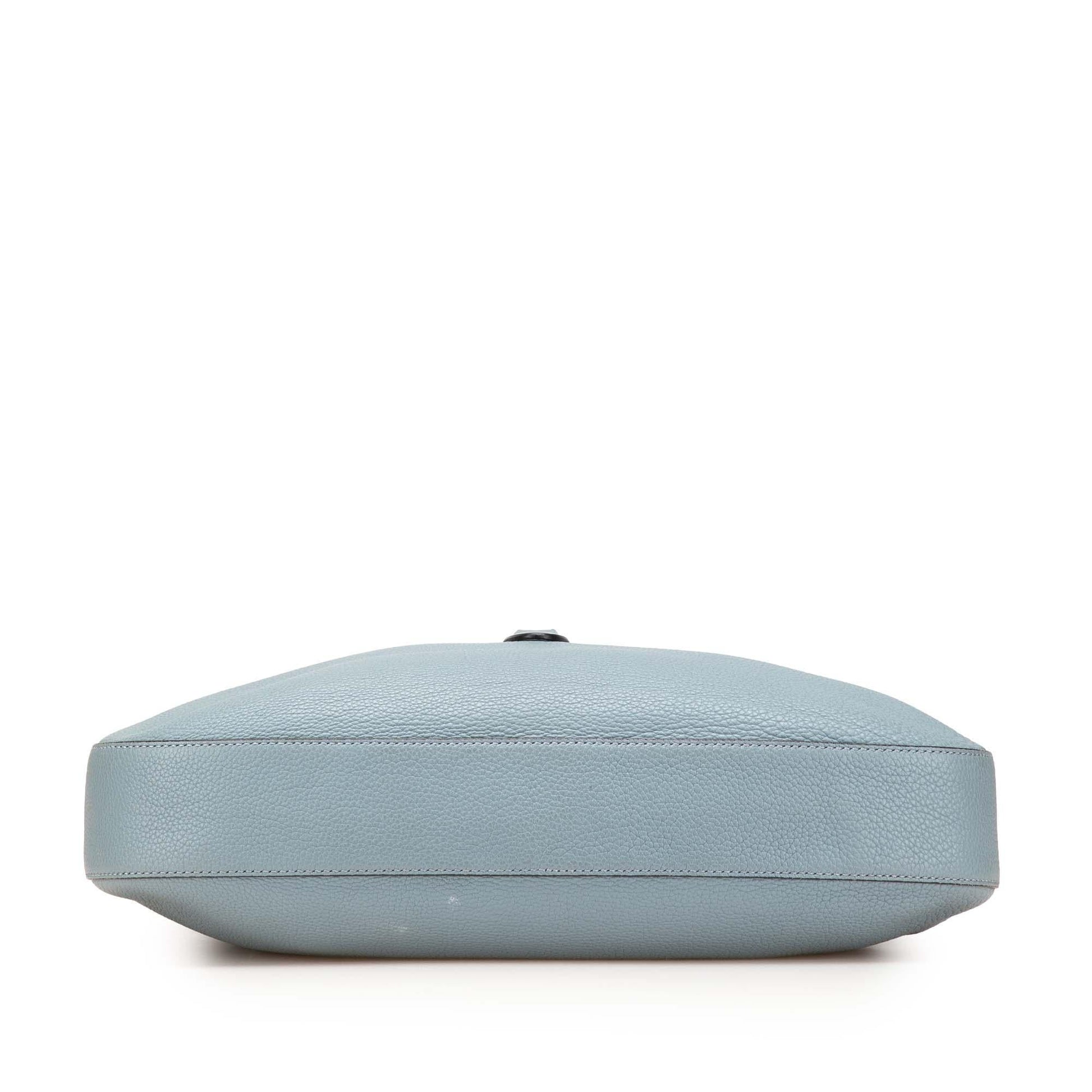 Gucci Soft Jackie Calf Calfskin Blue Shoulder Bag
