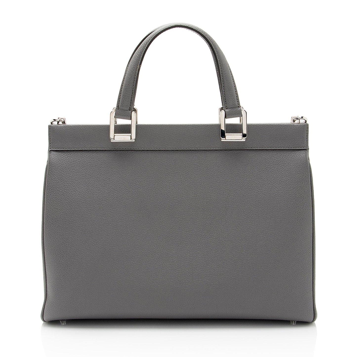 Gucci Zumi SHF-jQjYJ8 Leather Calfskin Grey Medium Tote Bag