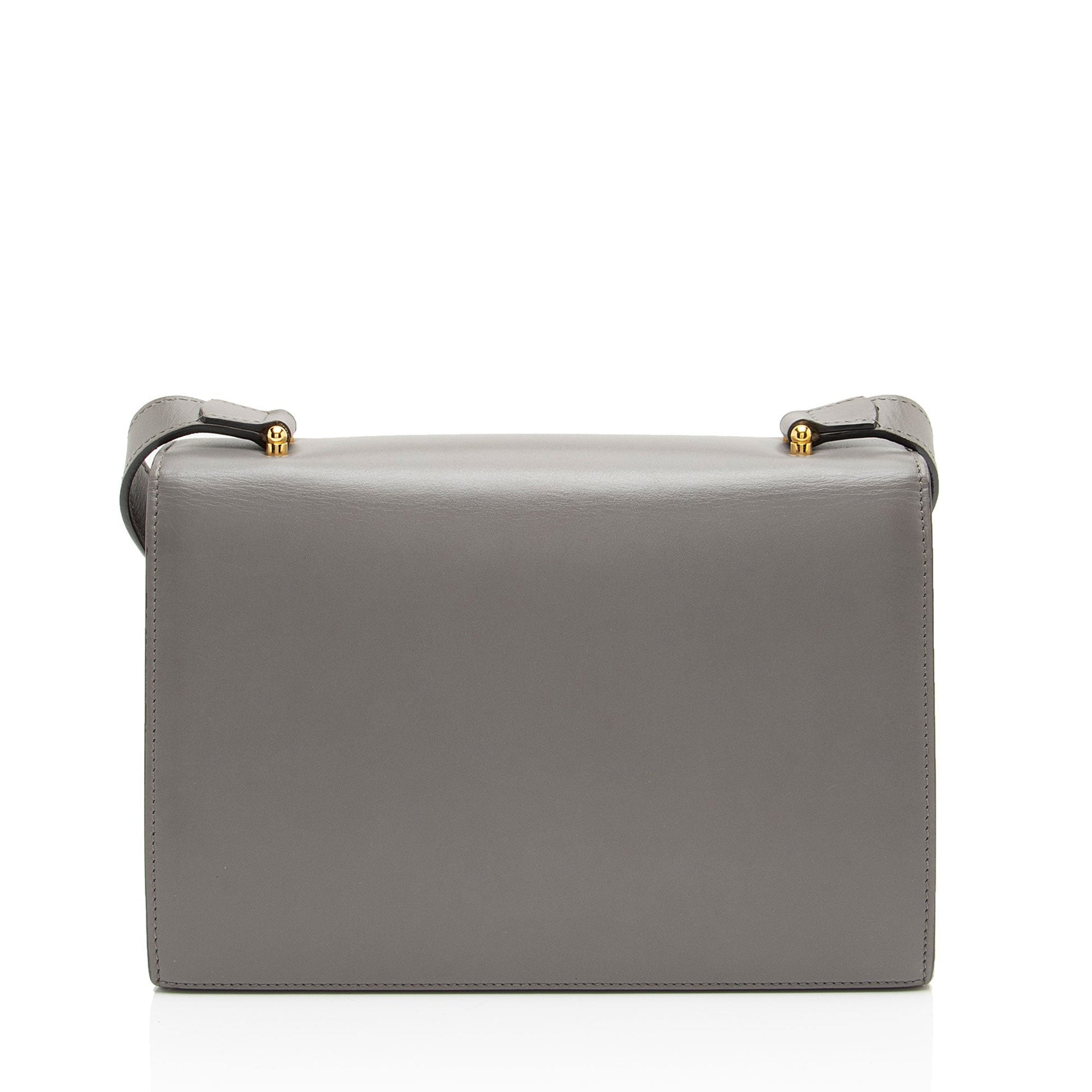 Gucci Zumi Calfskin Grey Small Crossbody Bag