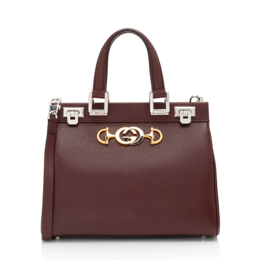 Gucci Zumi SHF-hKtV1P Calfskin Red Small Tote Bag