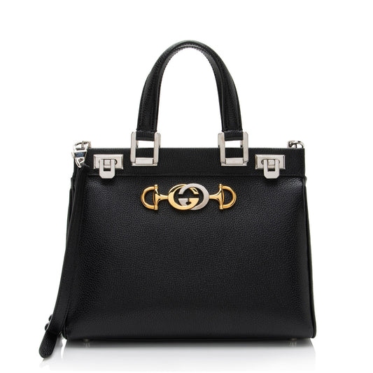 Gucci Zumi SHF-okbitp Calfskin Black Small Tote Bag