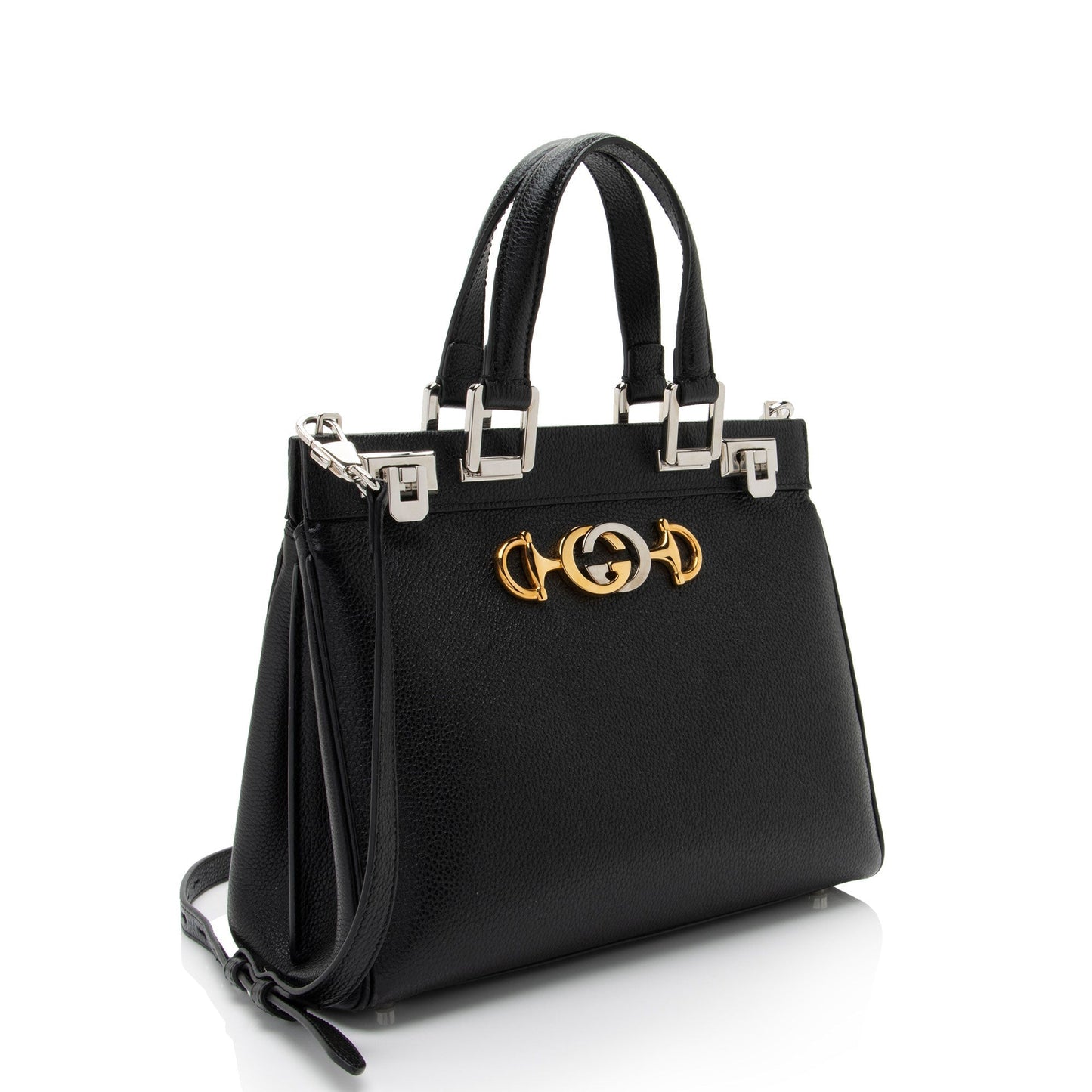 Gucci Zumi SHF-okbitp Calfskin Black Small Tote Bag