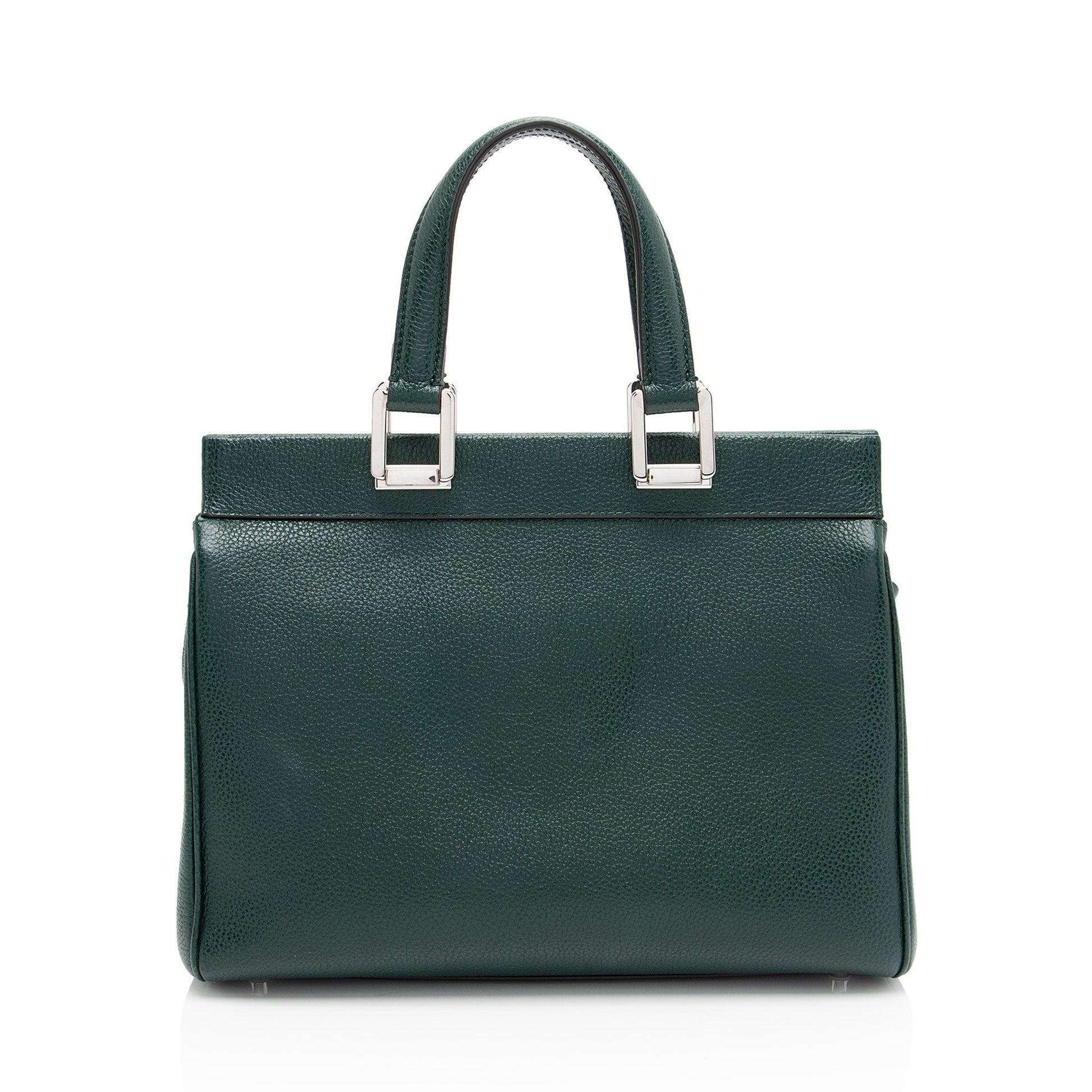 Gucci Zumi SHF-jAGkPq Calfskin Green Small Tote Bag