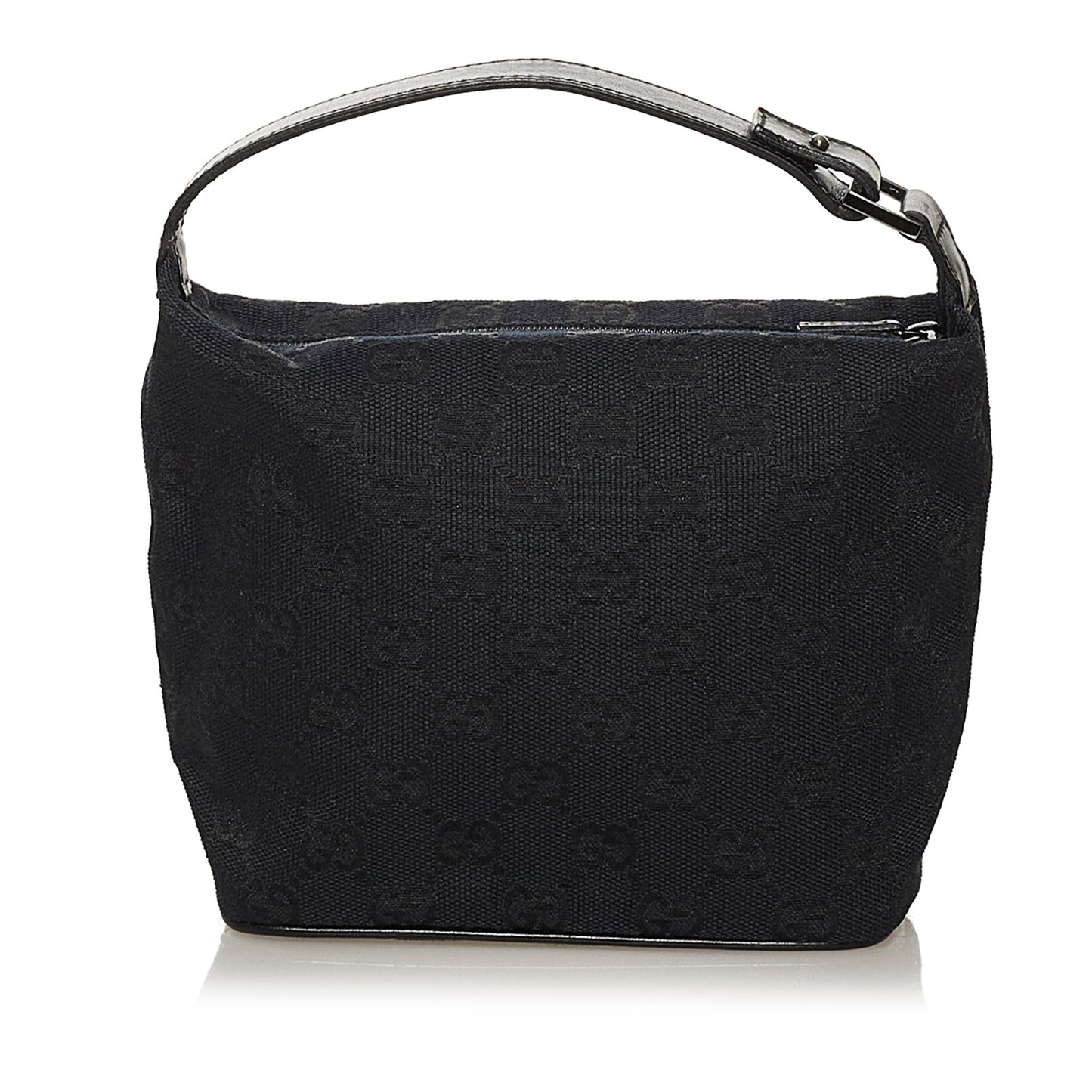 Gucci Baguette SHG Canvas Black Handbag