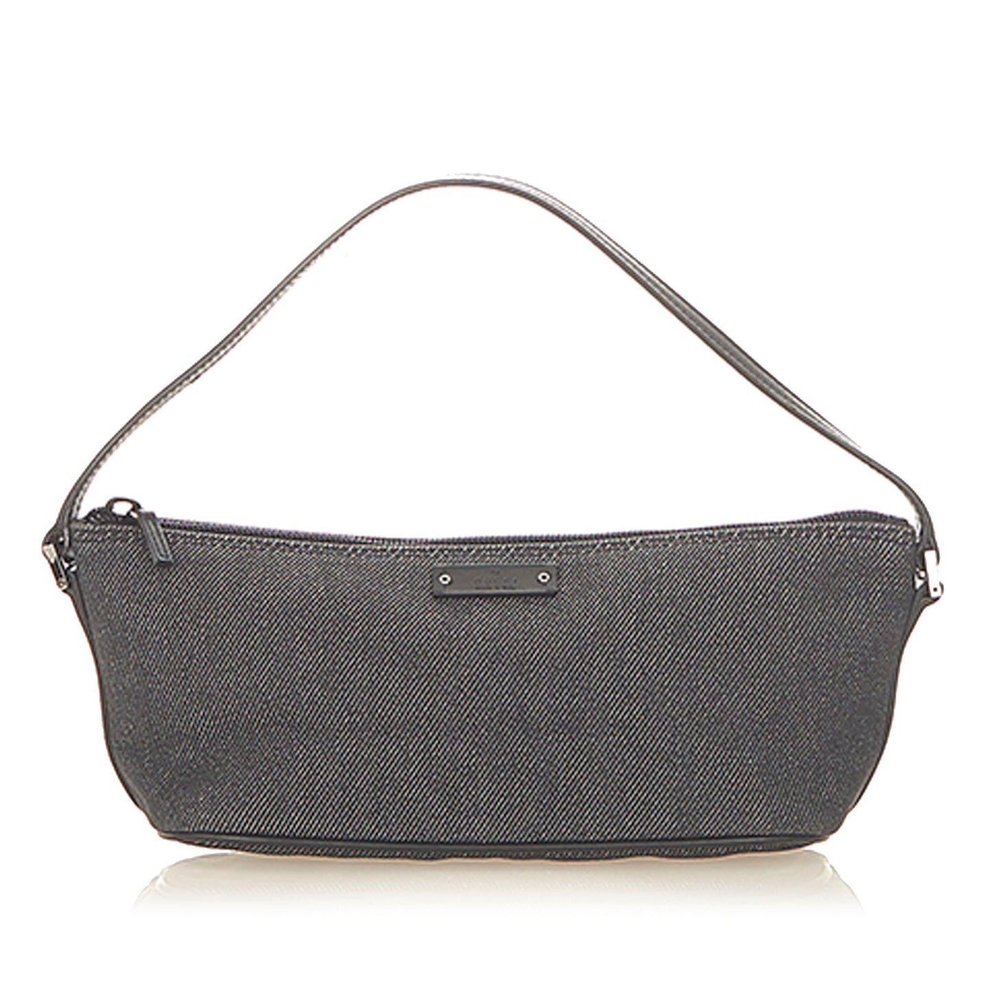 Gucci Boat SHG Canvas Black Handbag