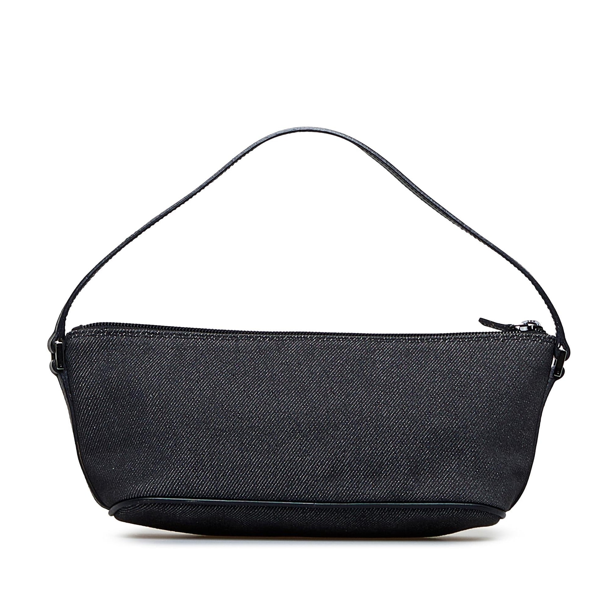 Gucci Boat SHG-qmcUYa Canvas Black Handbag