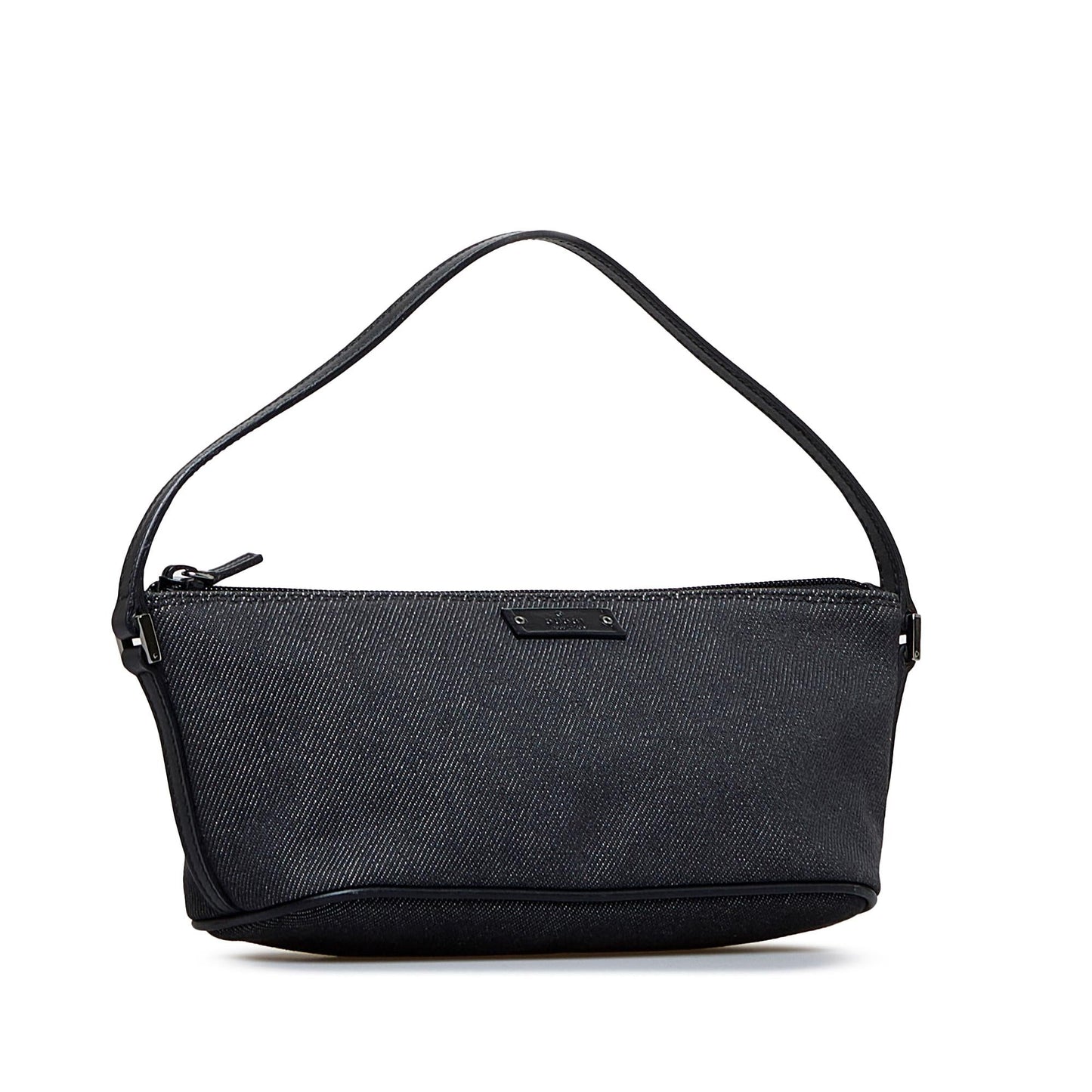 Gucci Boat SHG-qmcUYa Canvas Black Handbag