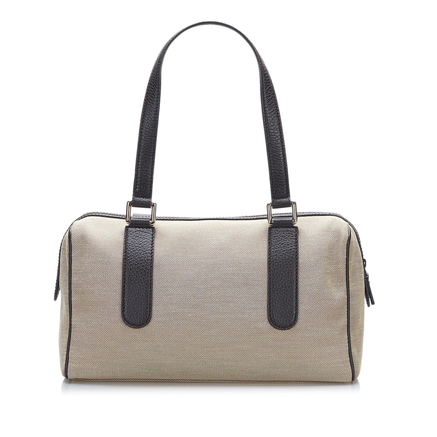Gucci Boston SHG Canvas Brown Satchel Bag Bag Shg