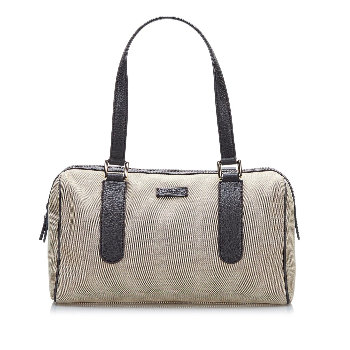 Gucci Boston SHG Canvas Brown Satchel Bag Bag Shg