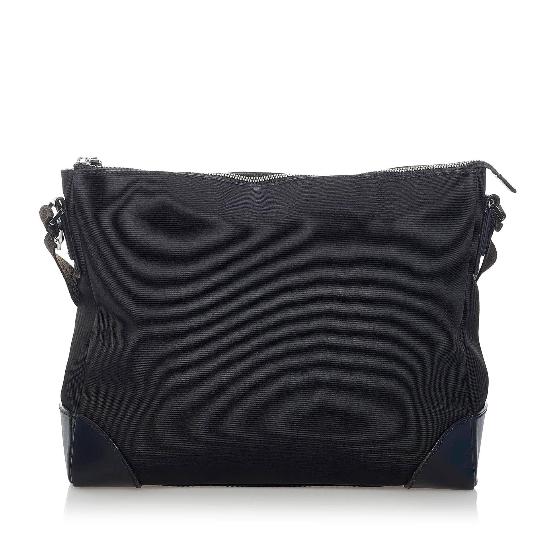 Gucci SHG Canvas Black Crossbody Bag 5