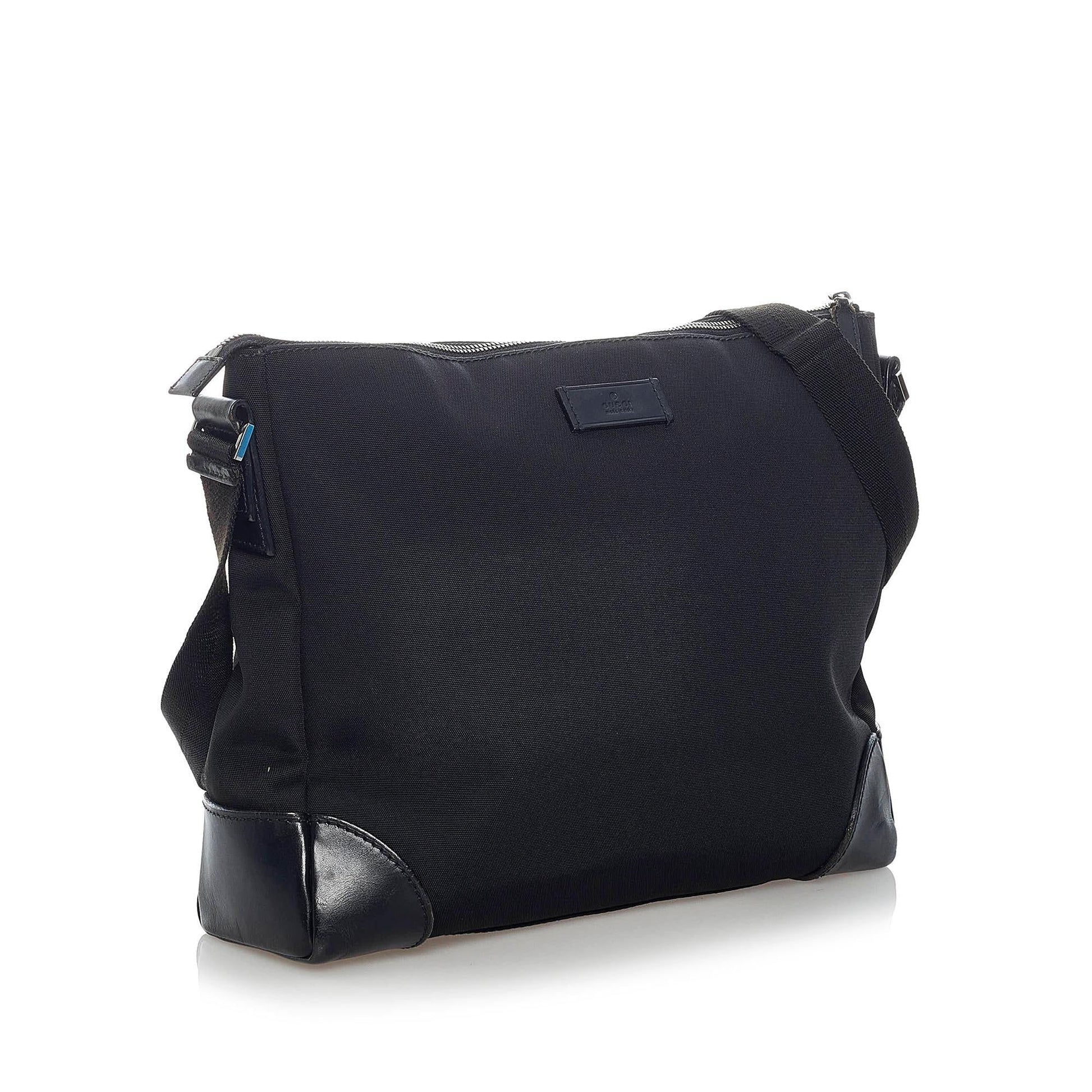 Gucci SHG Canvas Black Crossbody Bag 5