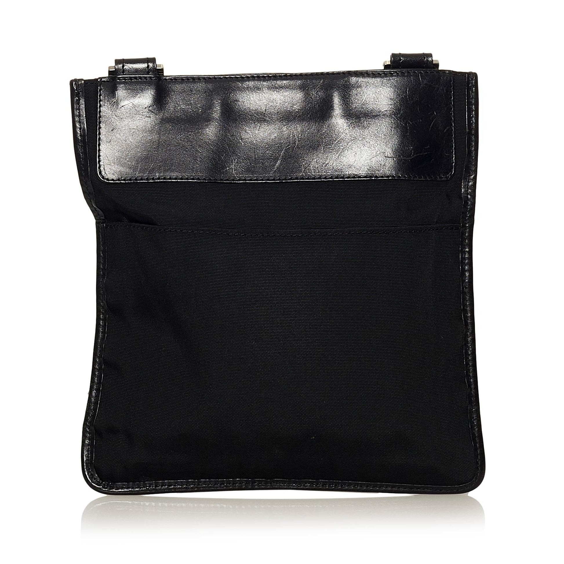 Gucci SHG Canvas Black Crossbody Bag Bag Shg