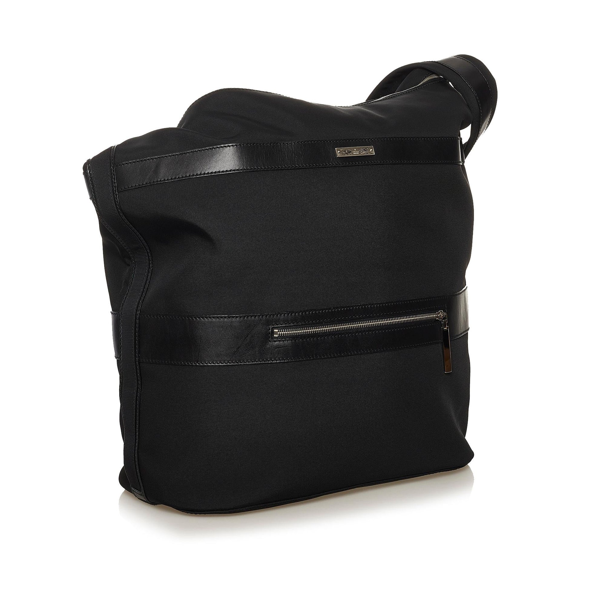 Gucci SHG Canvas Black Crossbody Bag 3