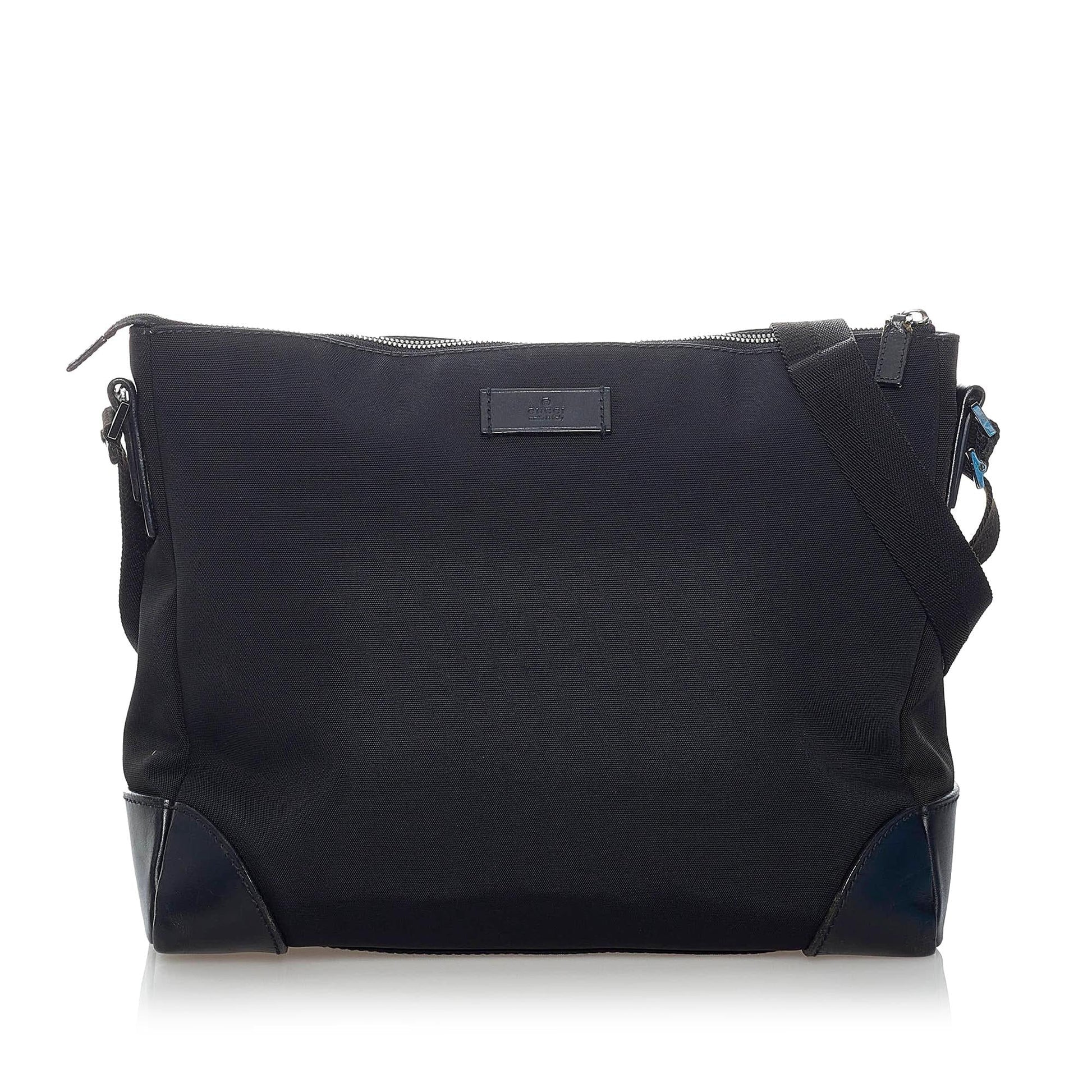 Gucci SHG Canvas Black Crossbody Bag 4