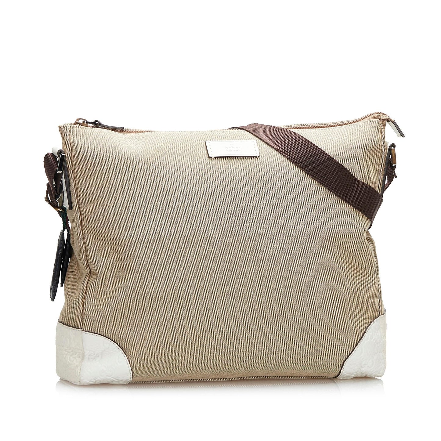 Gucci SHG-LK1XzZ Canvas Brown Crossbody Bag