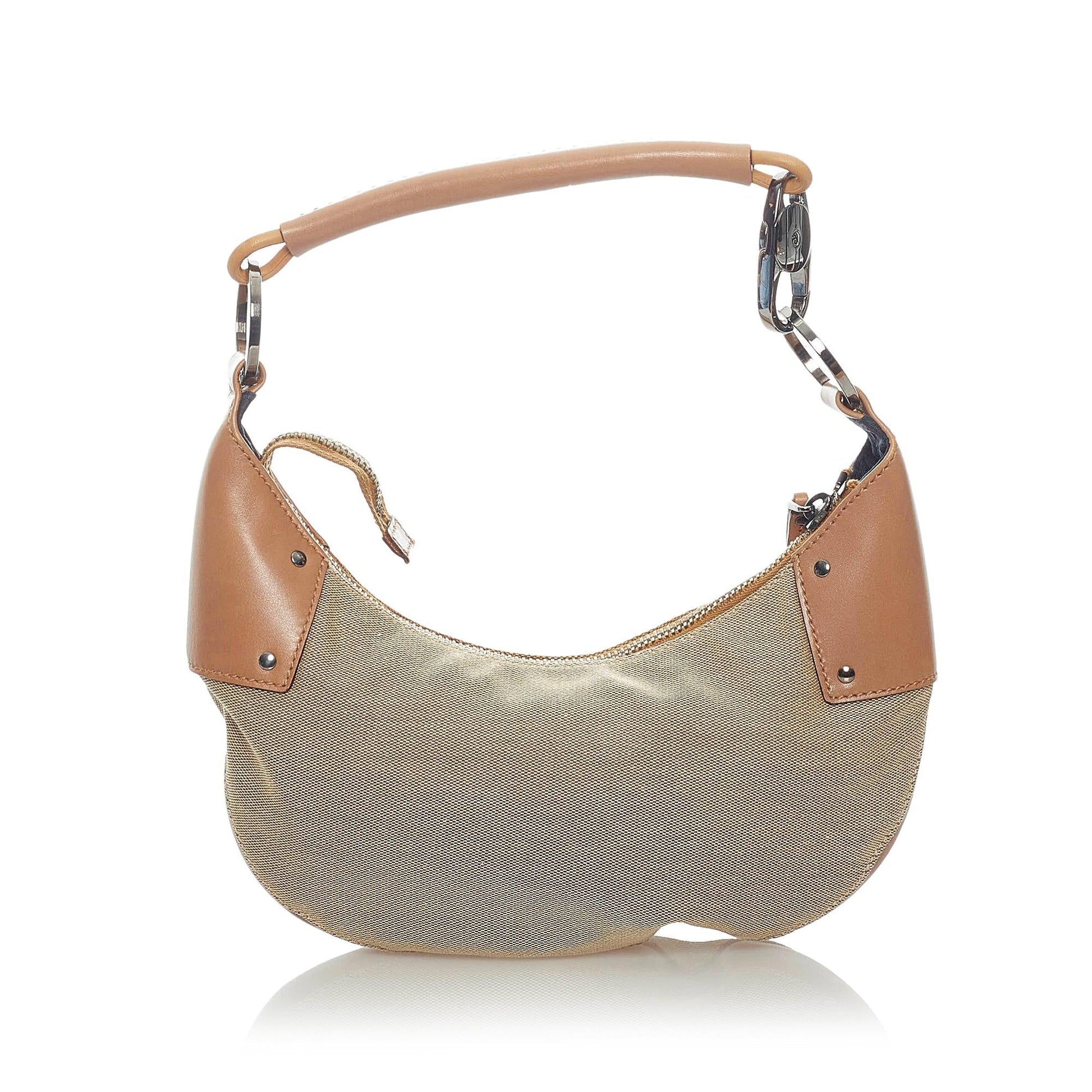 Gucci SHG Canvas Brown Shoulder Bag