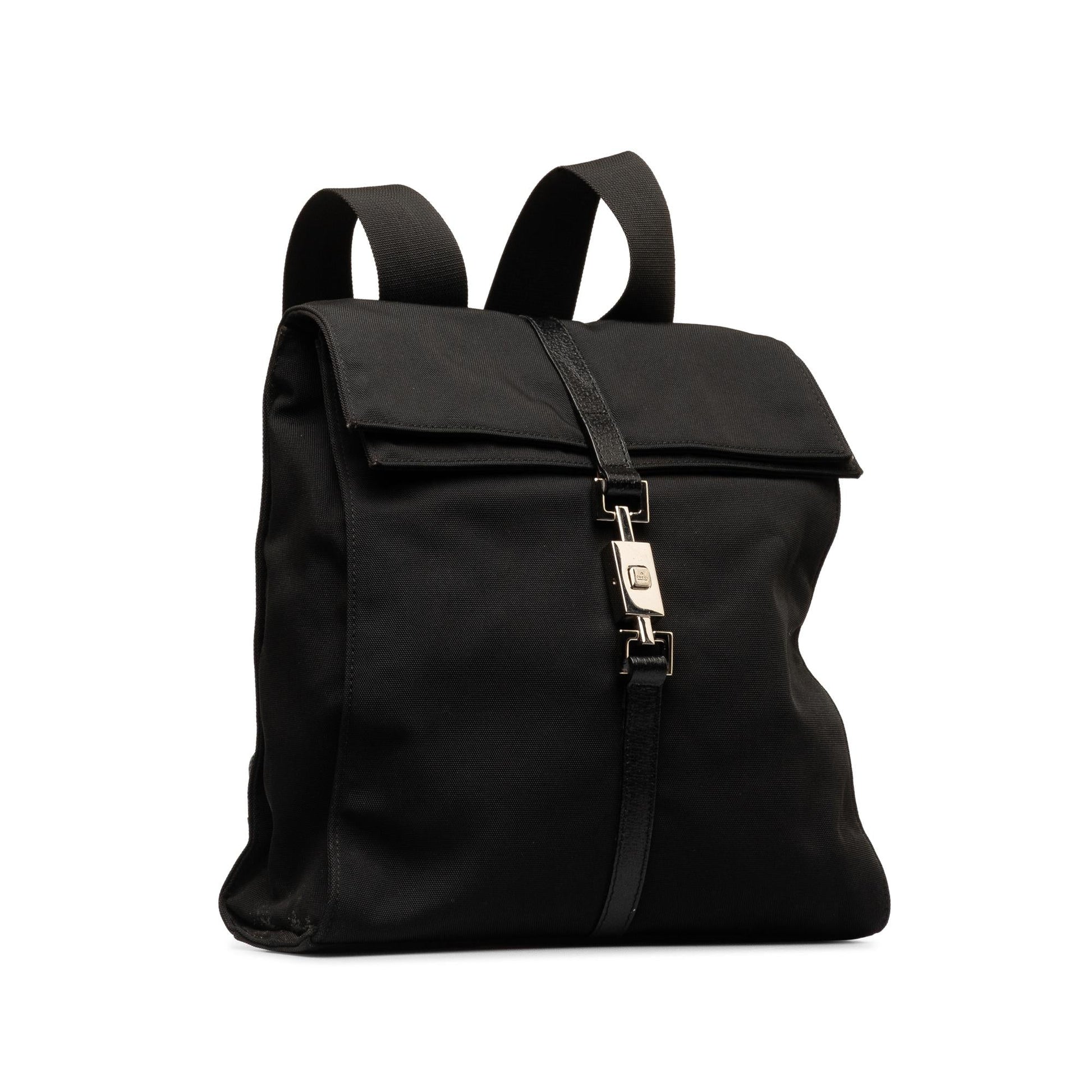 Gucci Jackie Backpack SHG-zYAQ6k Canvas Black