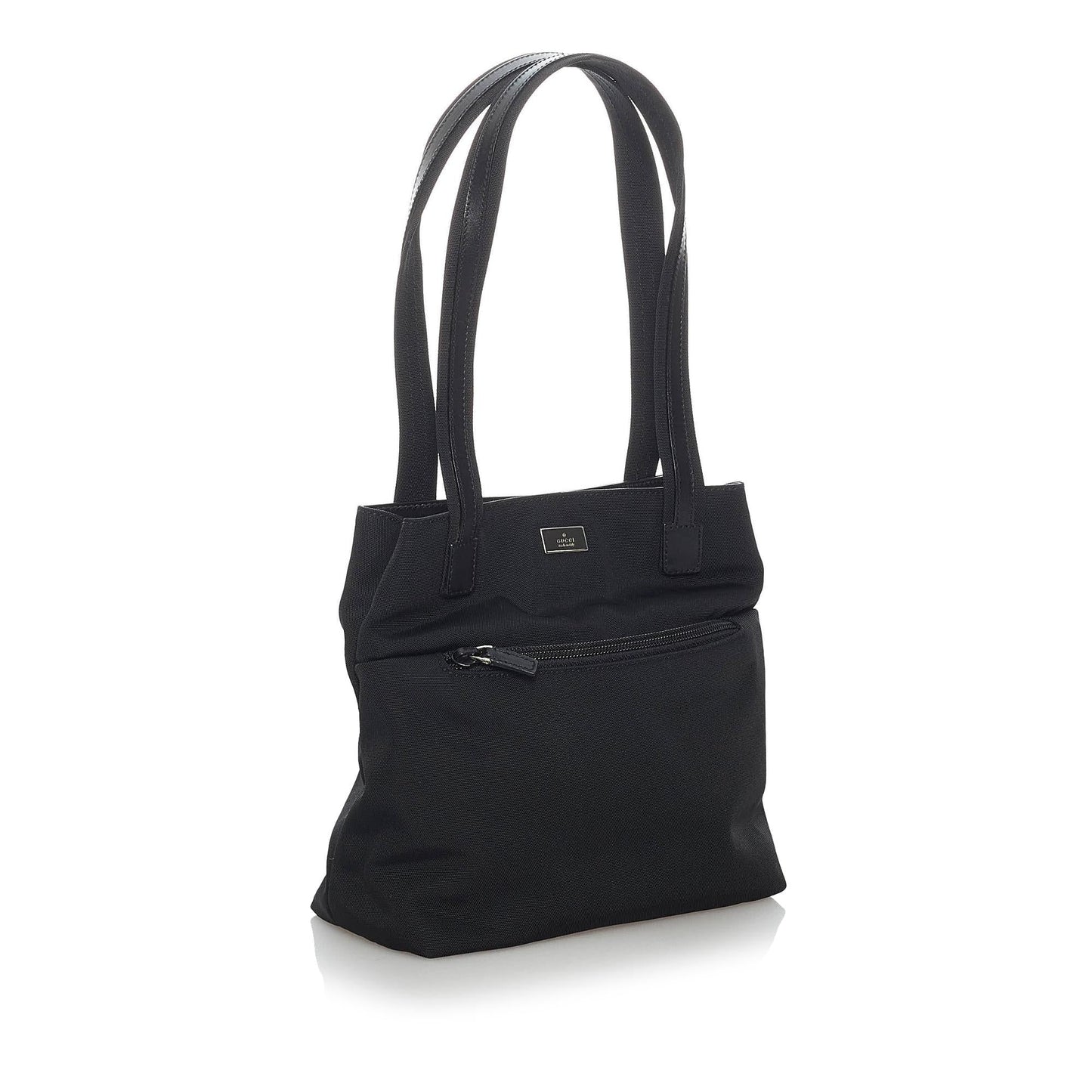Gucci SHG Canvas Calf Black Shoulder Bag