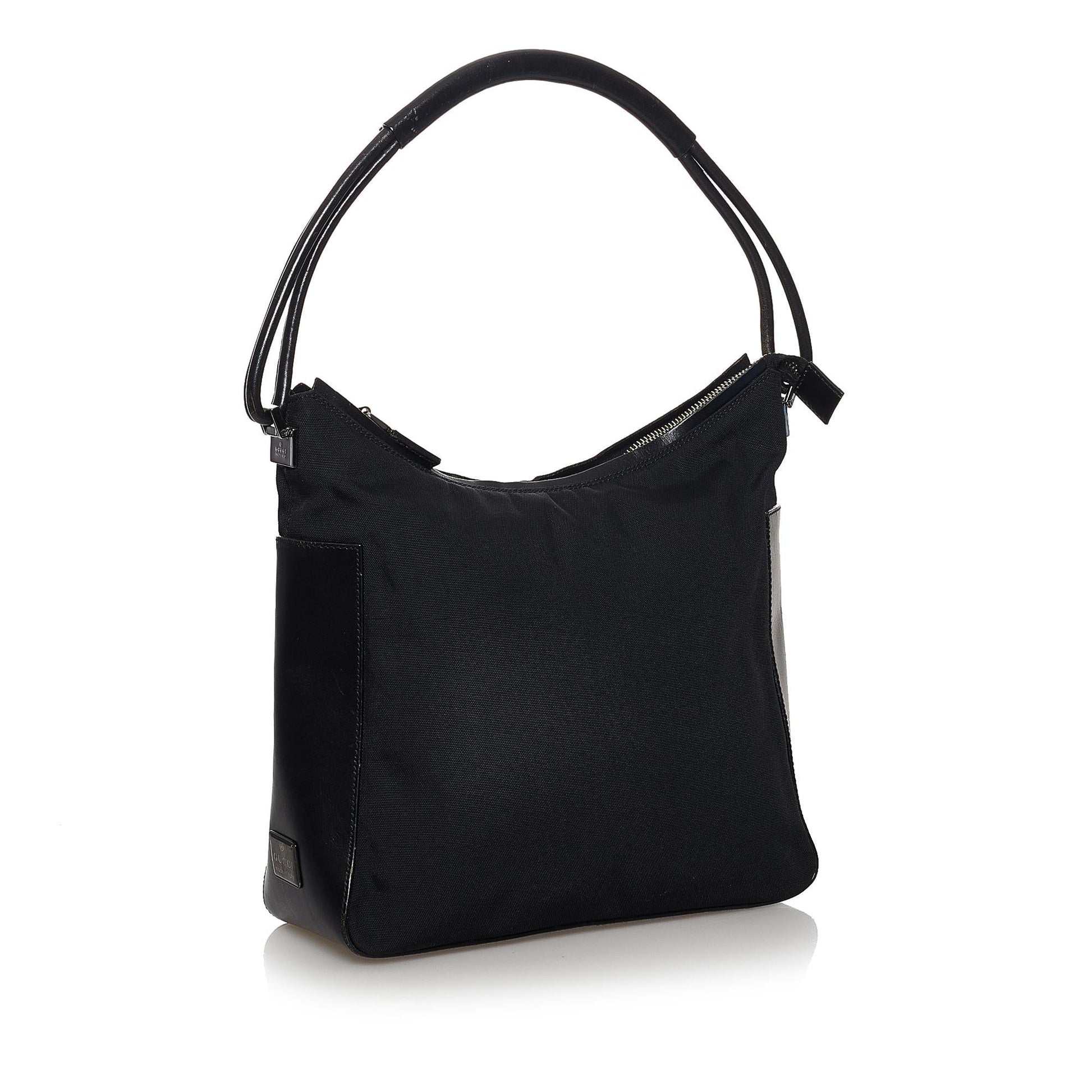 Gucci SHG Canvas Black Shoulder Bag 5