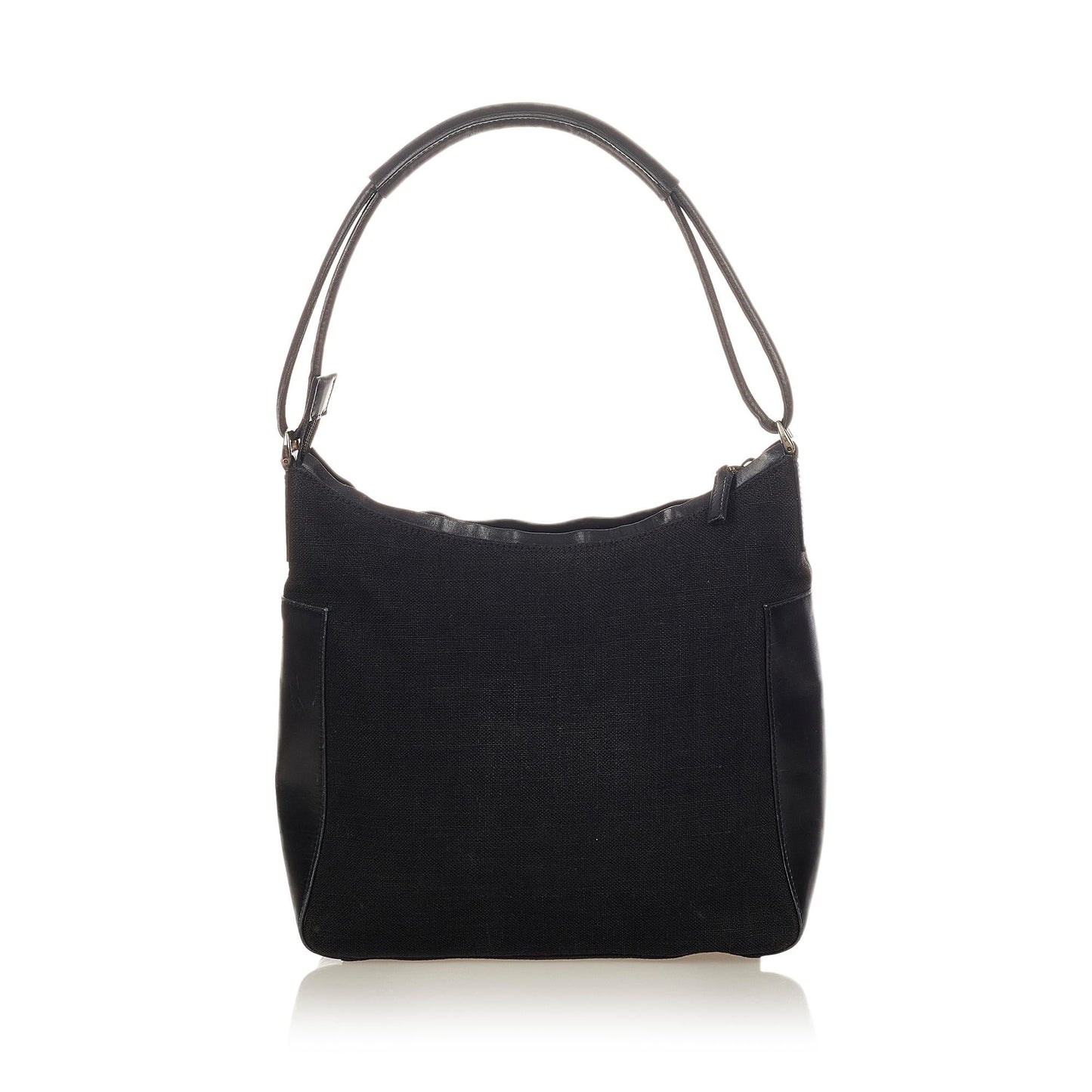 Gucci SHG Canvas Calf Black Shoulder Bag Bag Shg