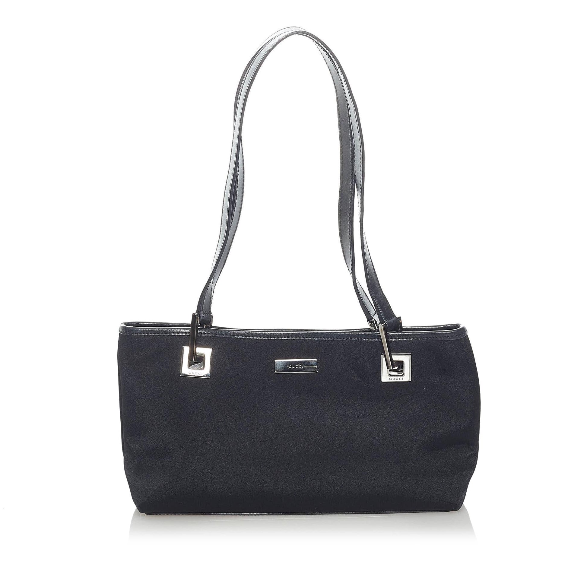 Gucci SHG Canvas Black Shoulder Bag Bag Shg