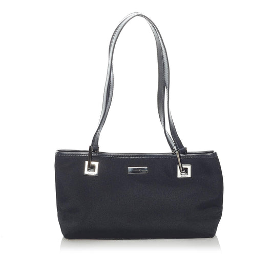 Gucci SHG Canvas Black Shoulder Bag Bag Shg