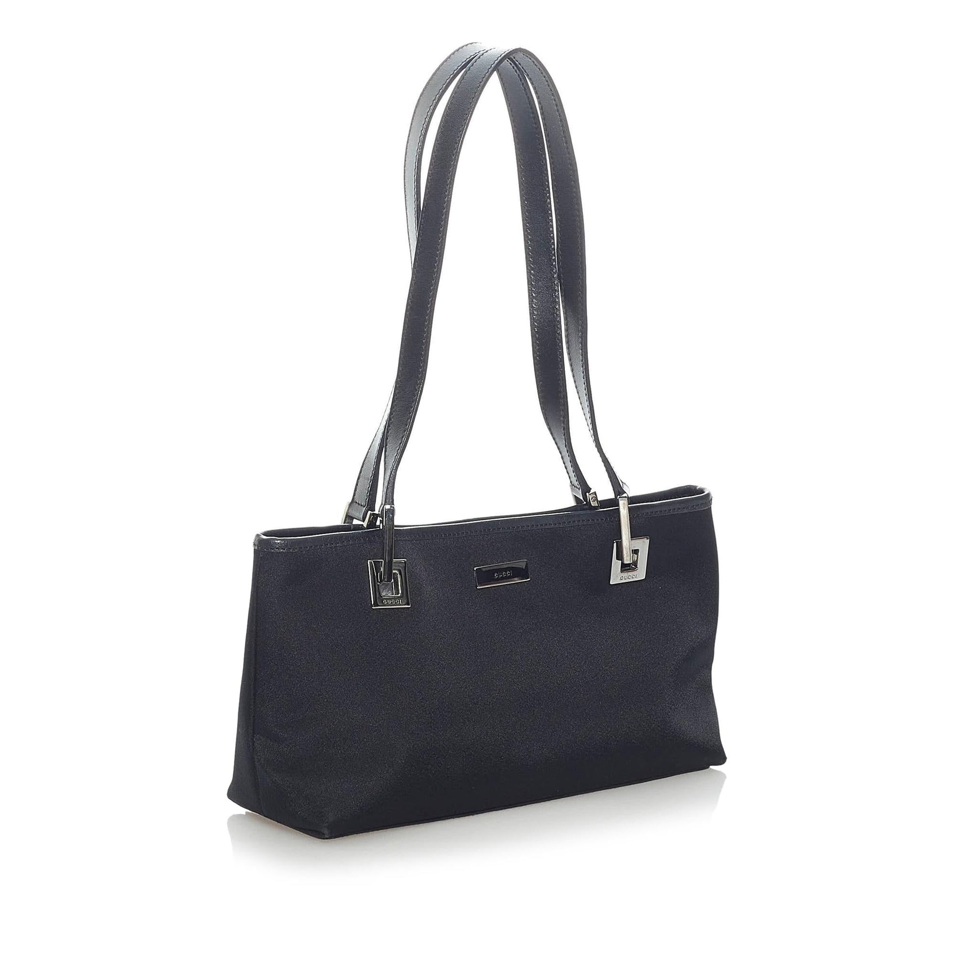 Gucci SHG Canvas Black Shoulder Bag 3