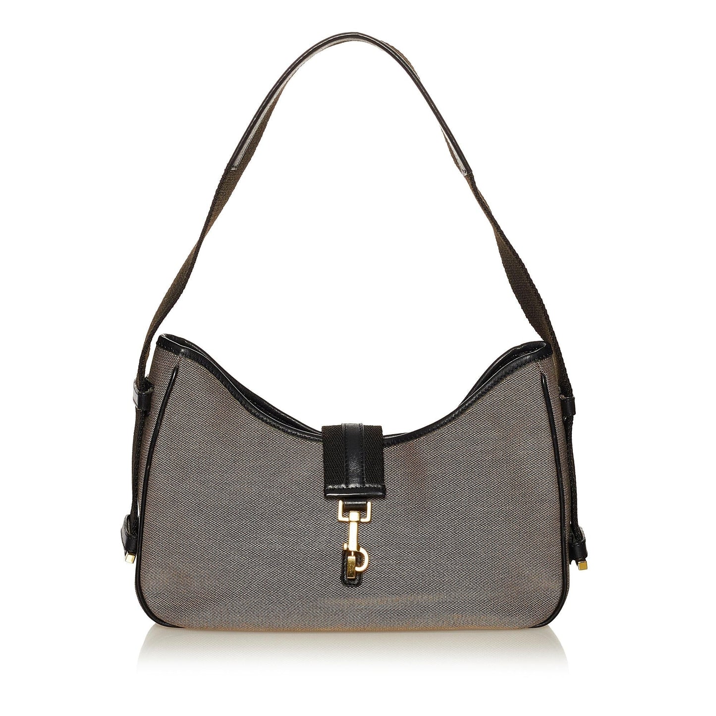 Gucci SHG Canvas Grey Shoulder Bag