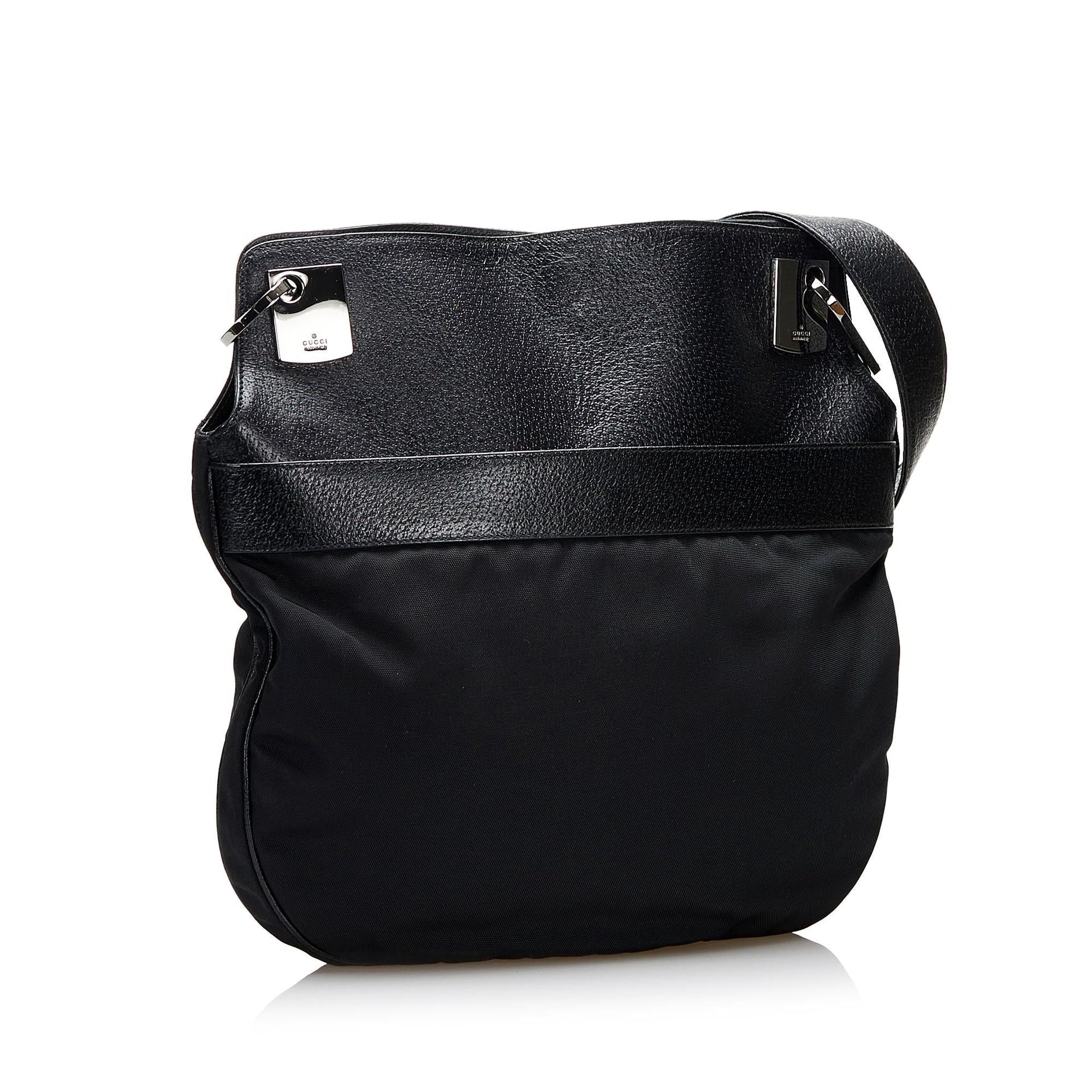Gucci SHG-AYY4CR Canvas Black Shoulder Bag