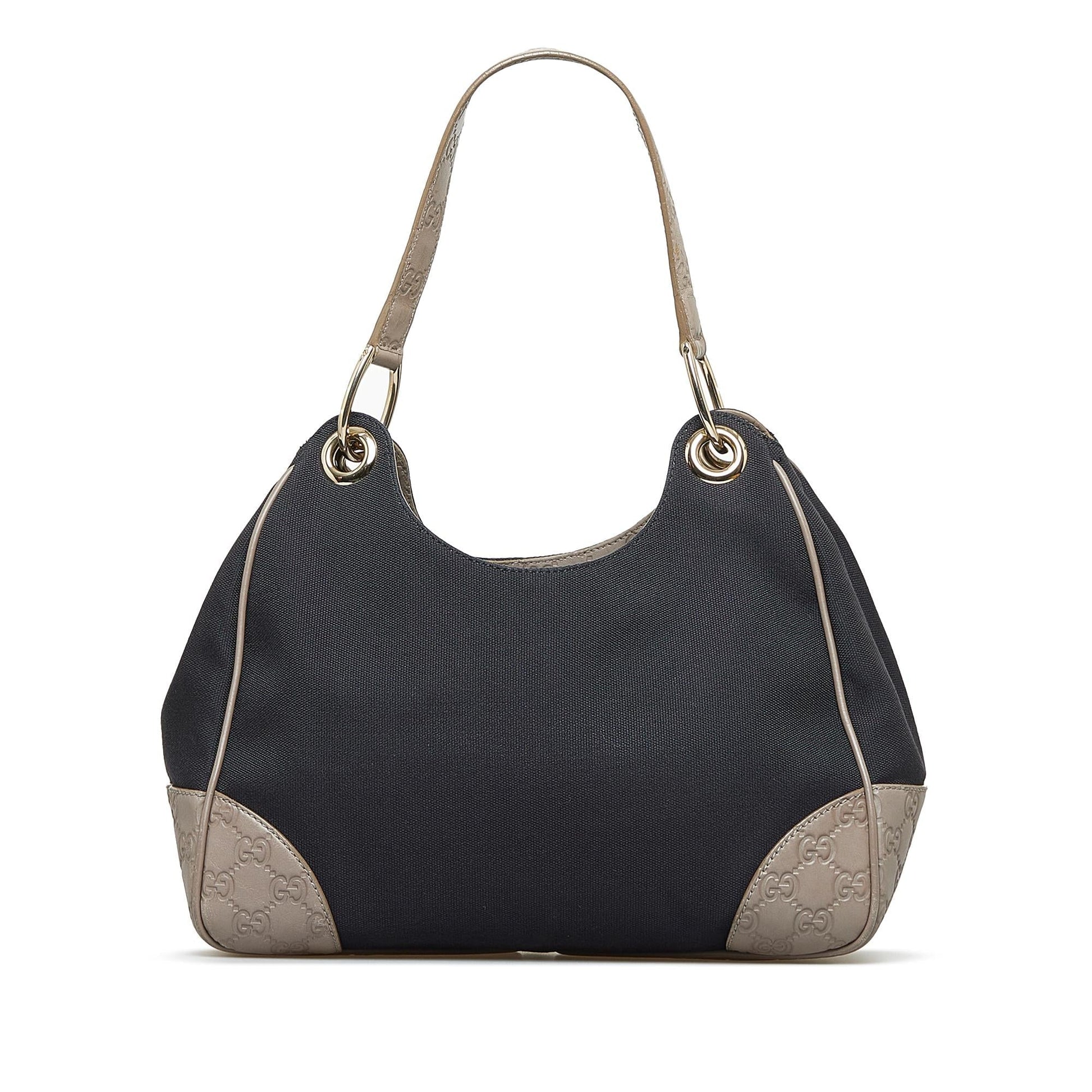 Gucci SHG-viPrlp Canvas Black Shoulder Bag