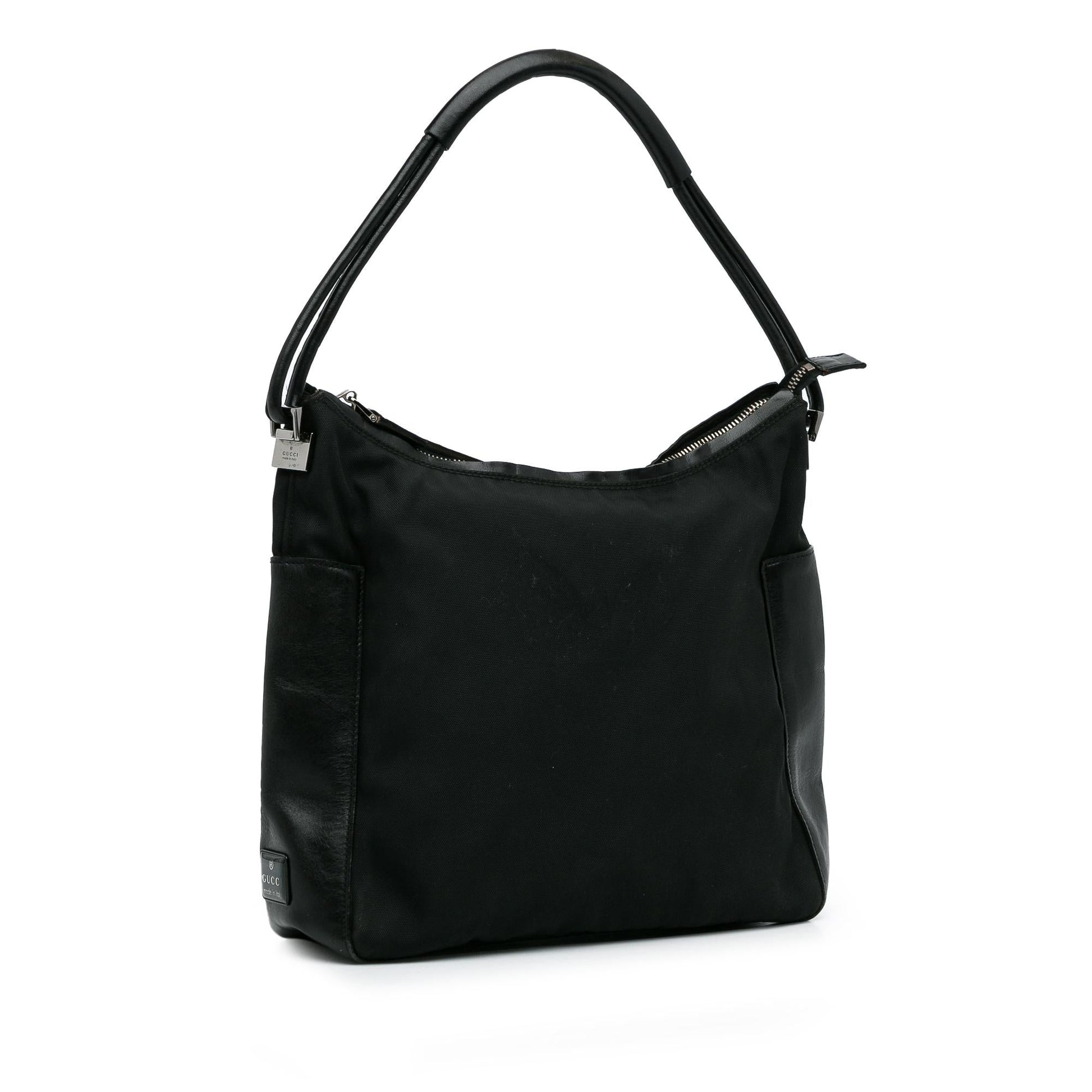 Gucci SHG-OqOltA Canvas Black Shoulder Bag