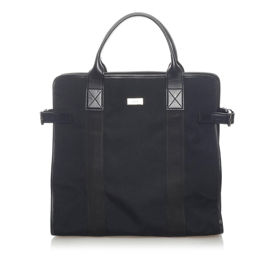 Gucci SHG Canvas Black Tote Bag