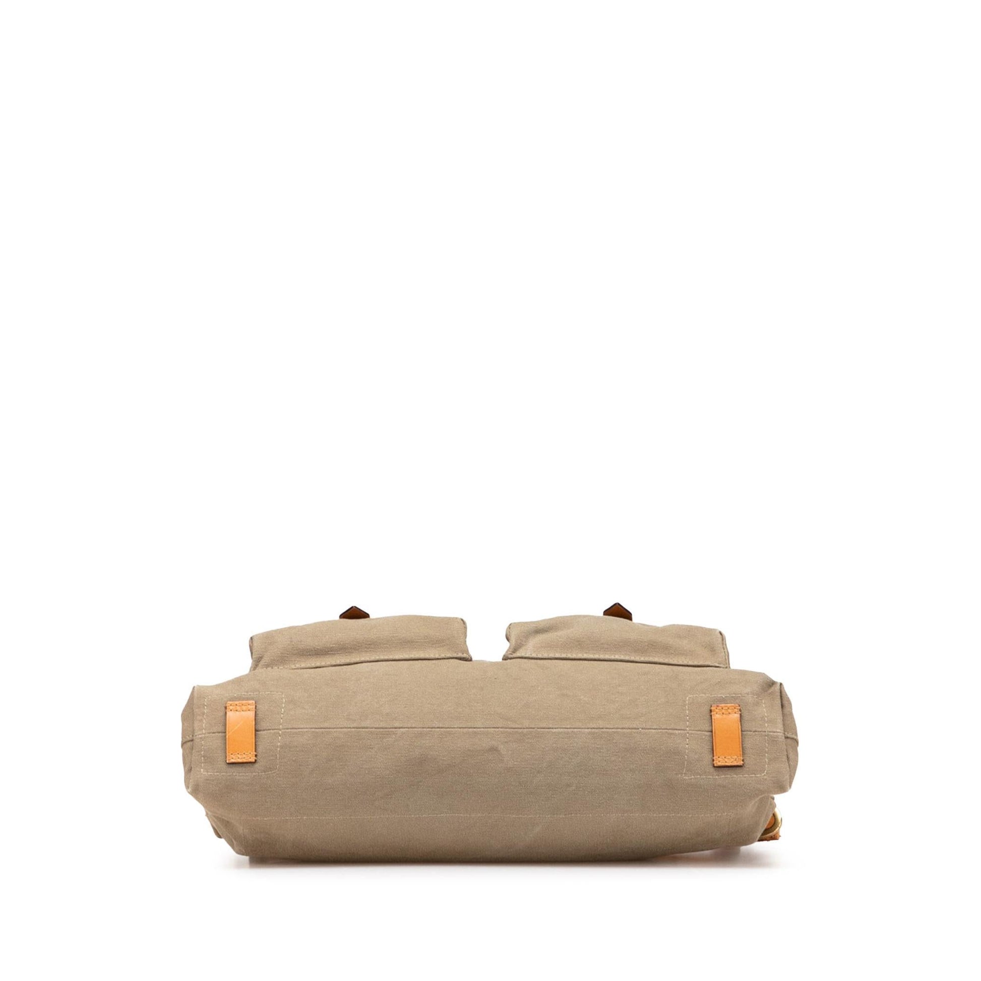 Gucci Utilitarian Canvas Brown Shoulder Bag Bag 1